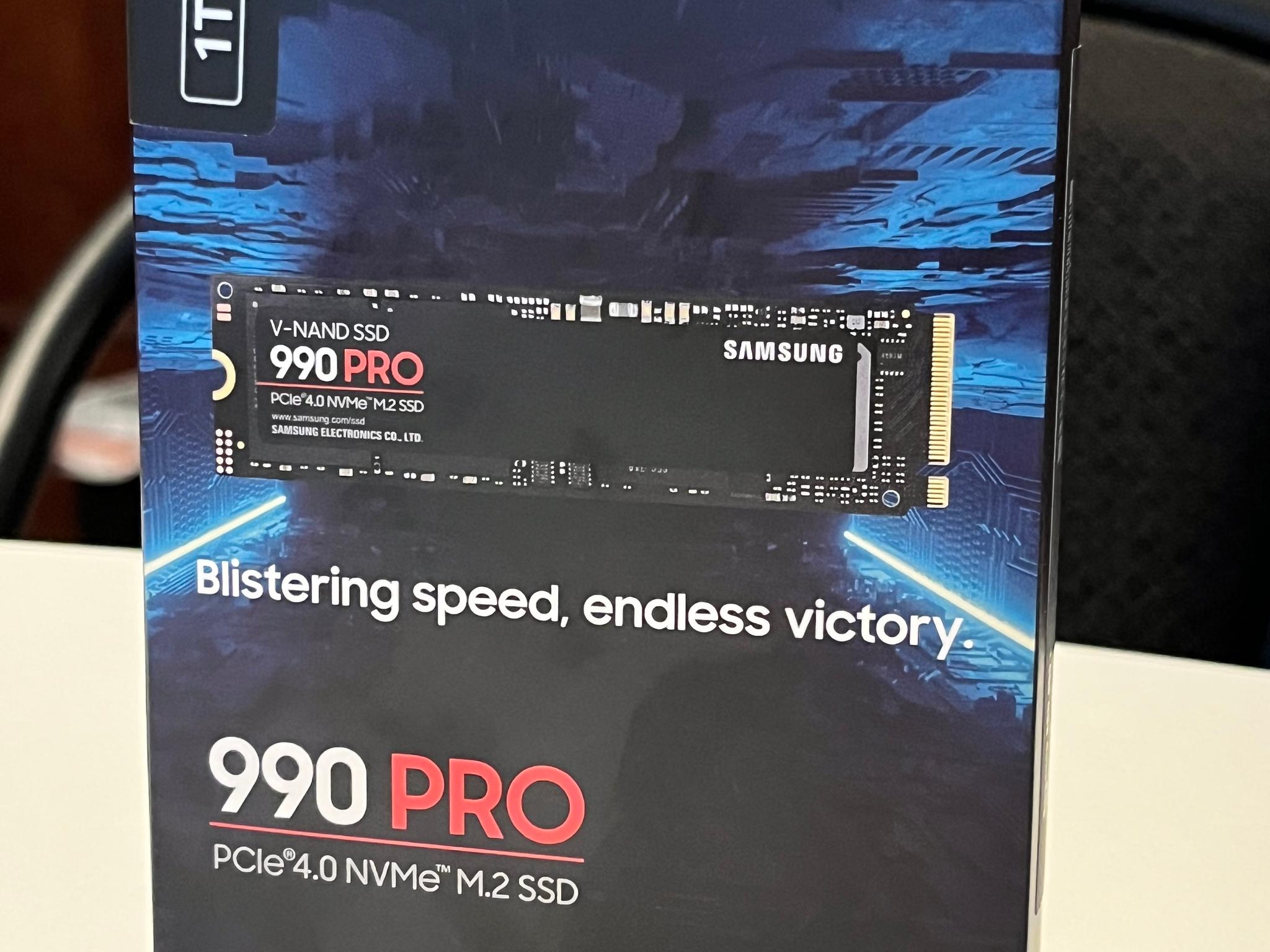 Samsung 990 PRO 1TB NVMe M.2 PCIe 4.0 SSD – New Sealed – No Heatsink