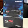 Samsung 990 PRO 1TB NVMe M.2 PCIe 4.0 SSD – New Sealed – No Heatsink