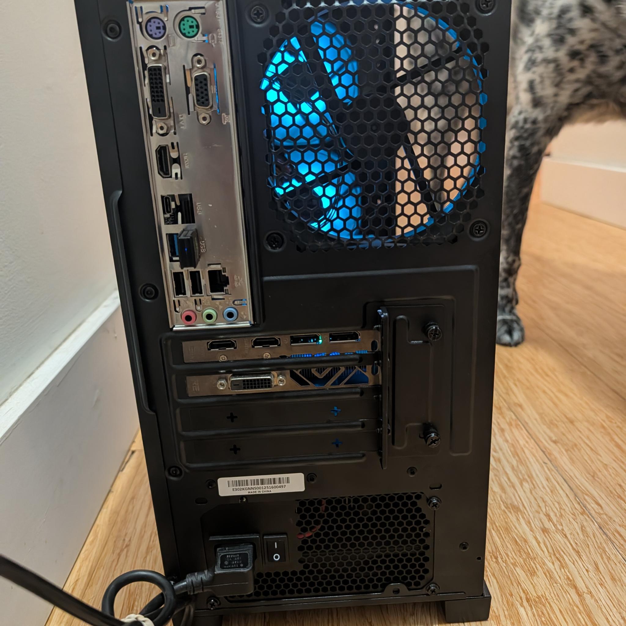 Custom Value Gaming PC | I7 6700 | RX 580 8GB | 16GB | 1.1 TB NVME/HDD | Cooler master case |