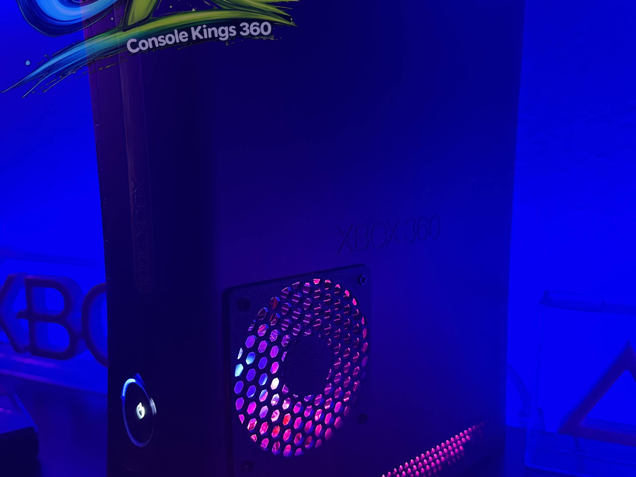 Xbox 360 -RGH3  - RGB LEDs -1TB HDD