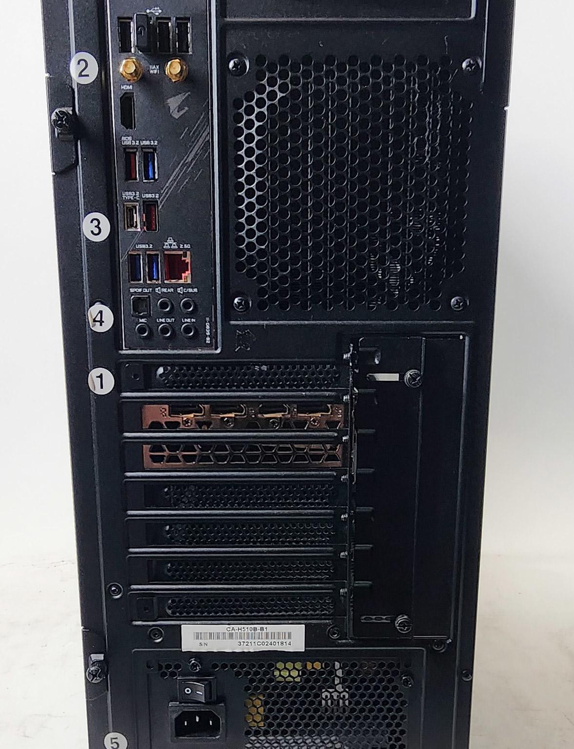 Gaming PC i7-10700KF 16GB RAM 512GB SSD RTX 2070 SUPER 8GB Windows 11 Computer