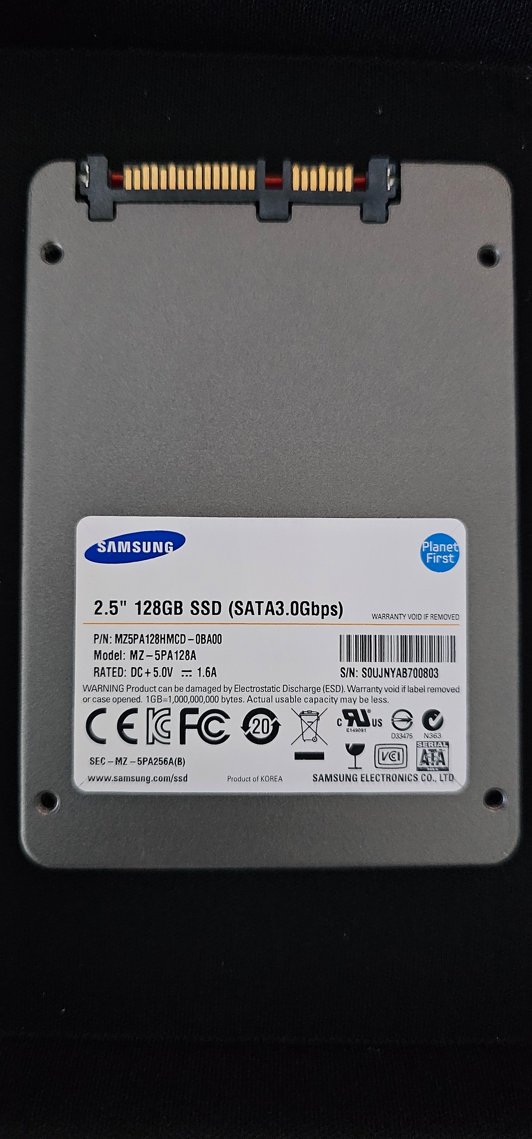 Samsung 470 Series 128GB SATAII 2.5