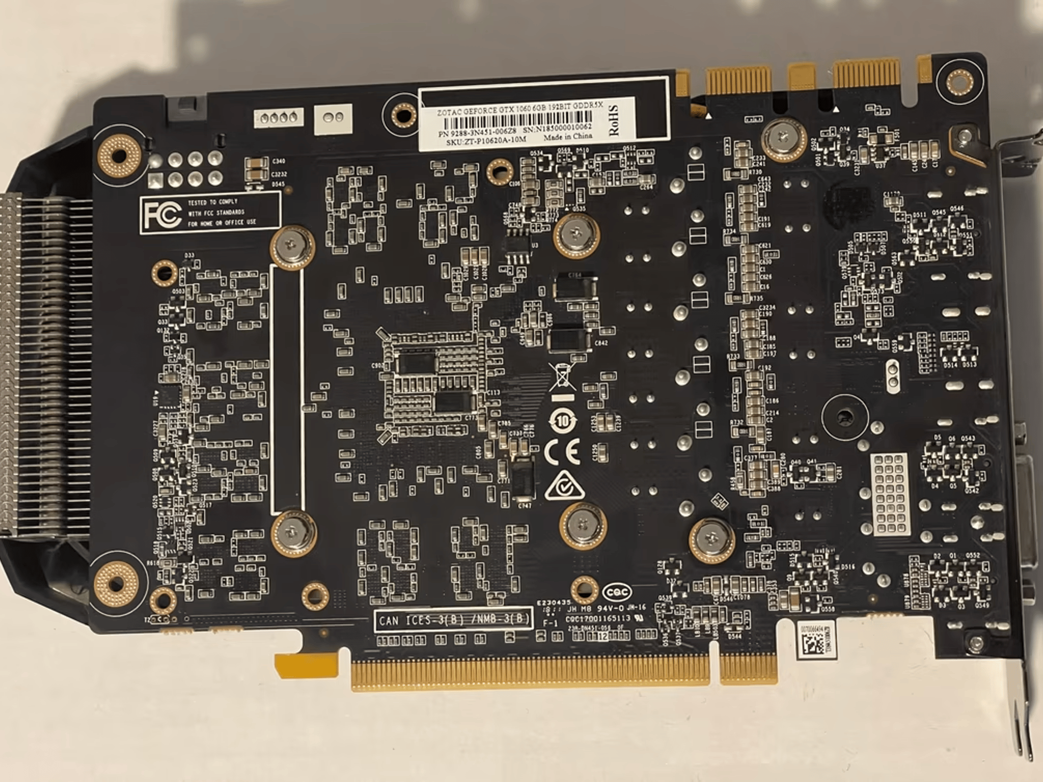 Used, Zotac 1060 6GB