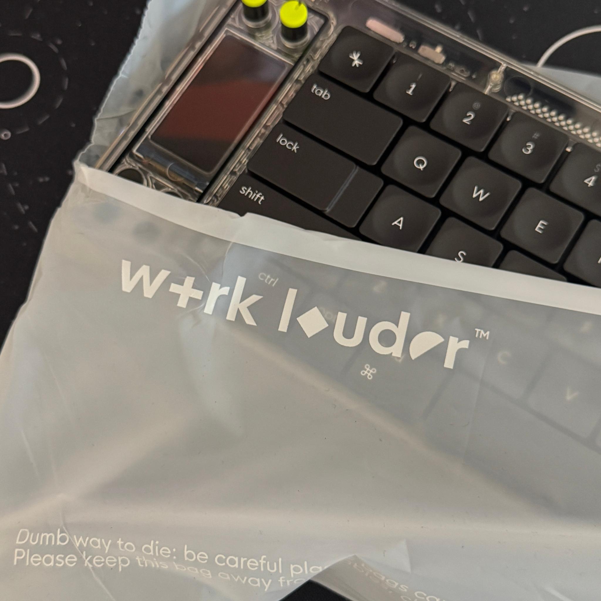 Atomic Nomad E (v1) WorkLouder Keyboard ANSI Layout