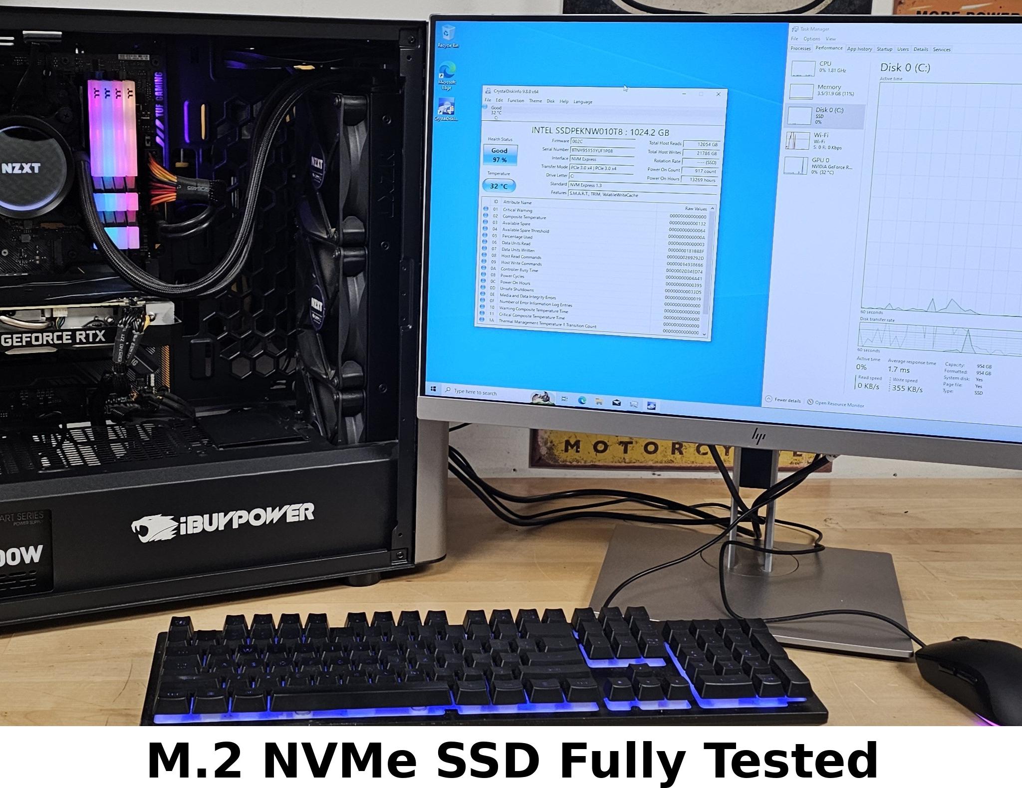 1TB NVMe M.2 SSD INTEL 660P