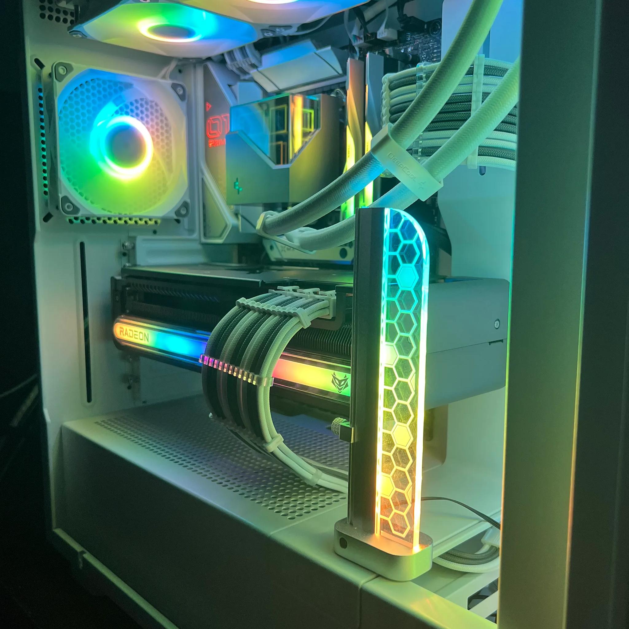 Ryzen 9 7950X, RX 7900 XTX, 64gb DDR5, 4tb NVME Wi-Fi 6E Gaming pc "Starlit Odyssey"