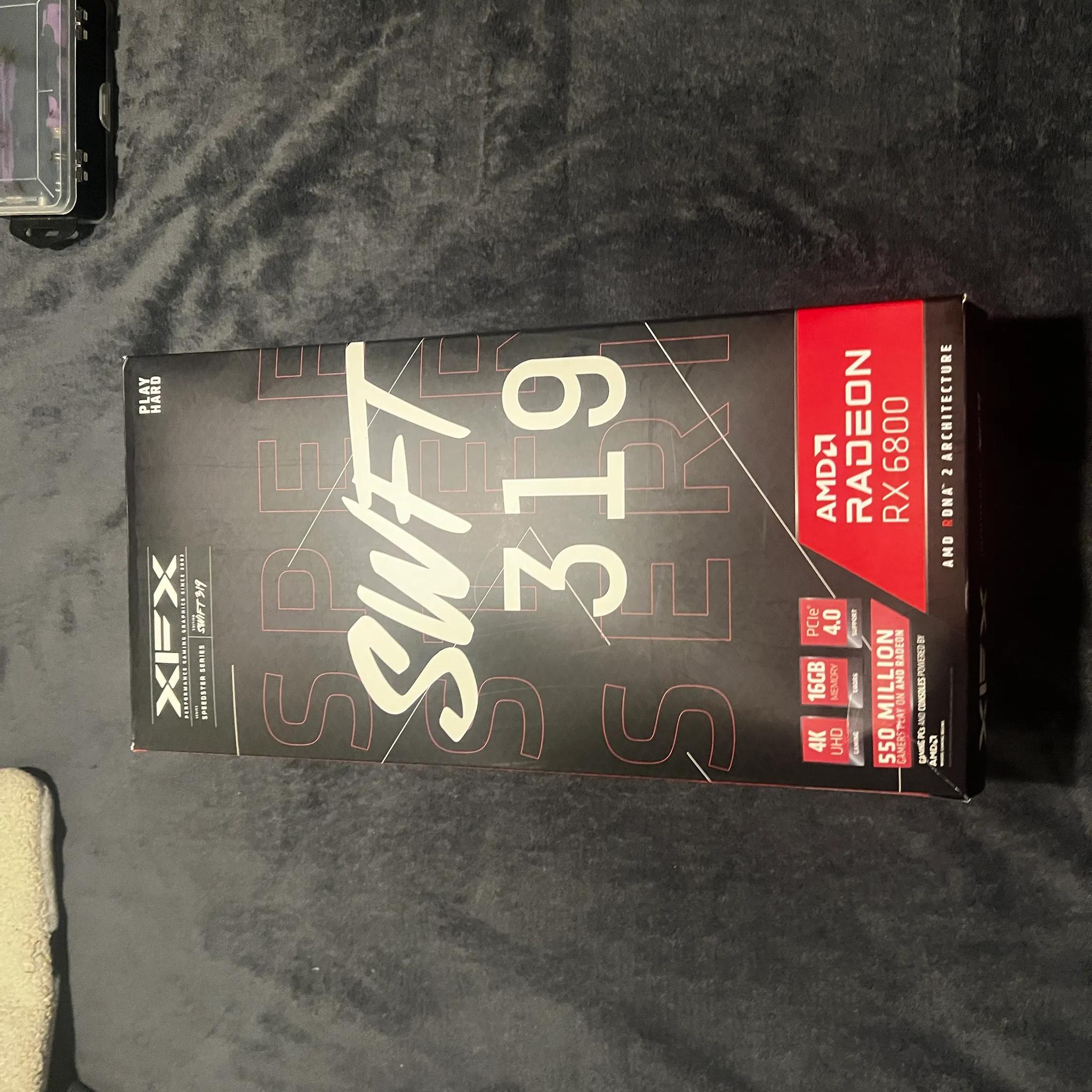 XFX Speedster SWFT 319 Radeon 6800 16GB VRAM Used, like New
