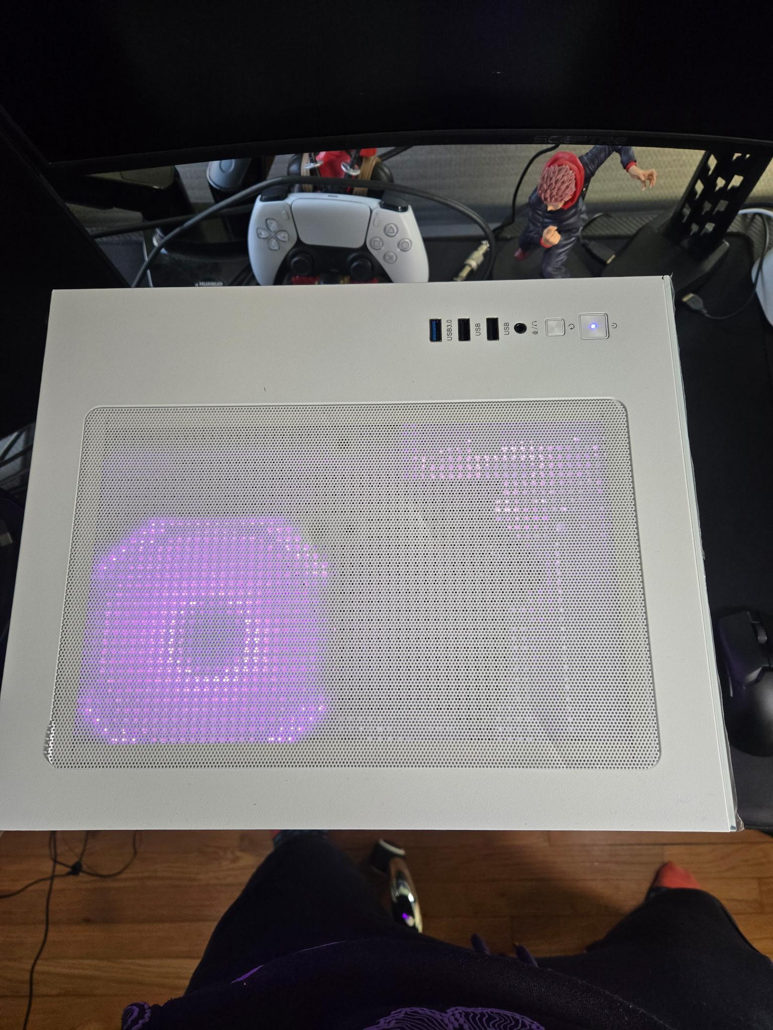 A mid ranged custom gaming pc with a Gigabyte GeForce RTX OC 2060 and an AMD Ryzen 5 5500
