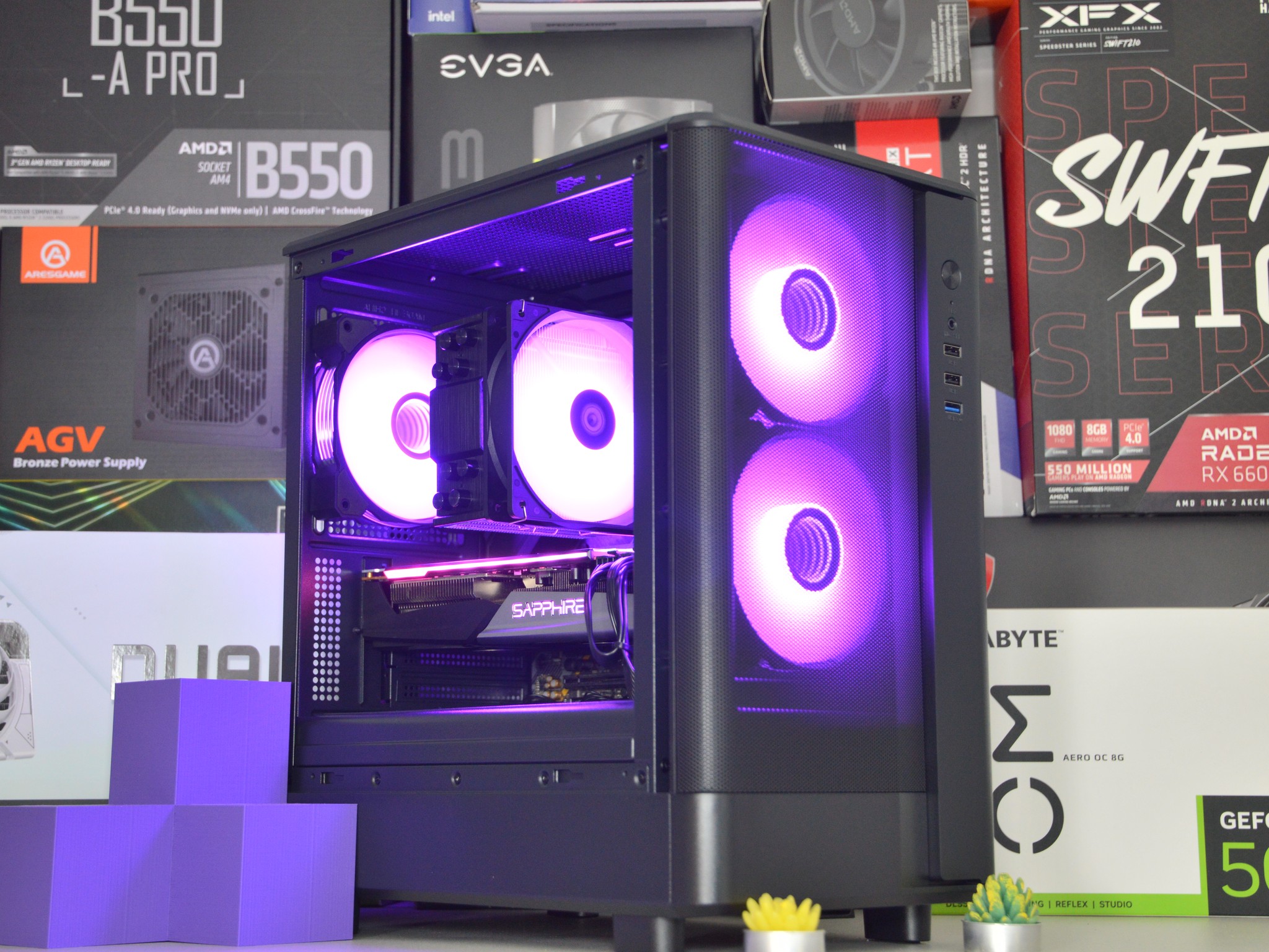 ⚫💸 | RX 5700XT 8GB | INTEL i7-8700 | 16GB DDR4 RAM | 1TB NVME SSD | Midnight Cash |