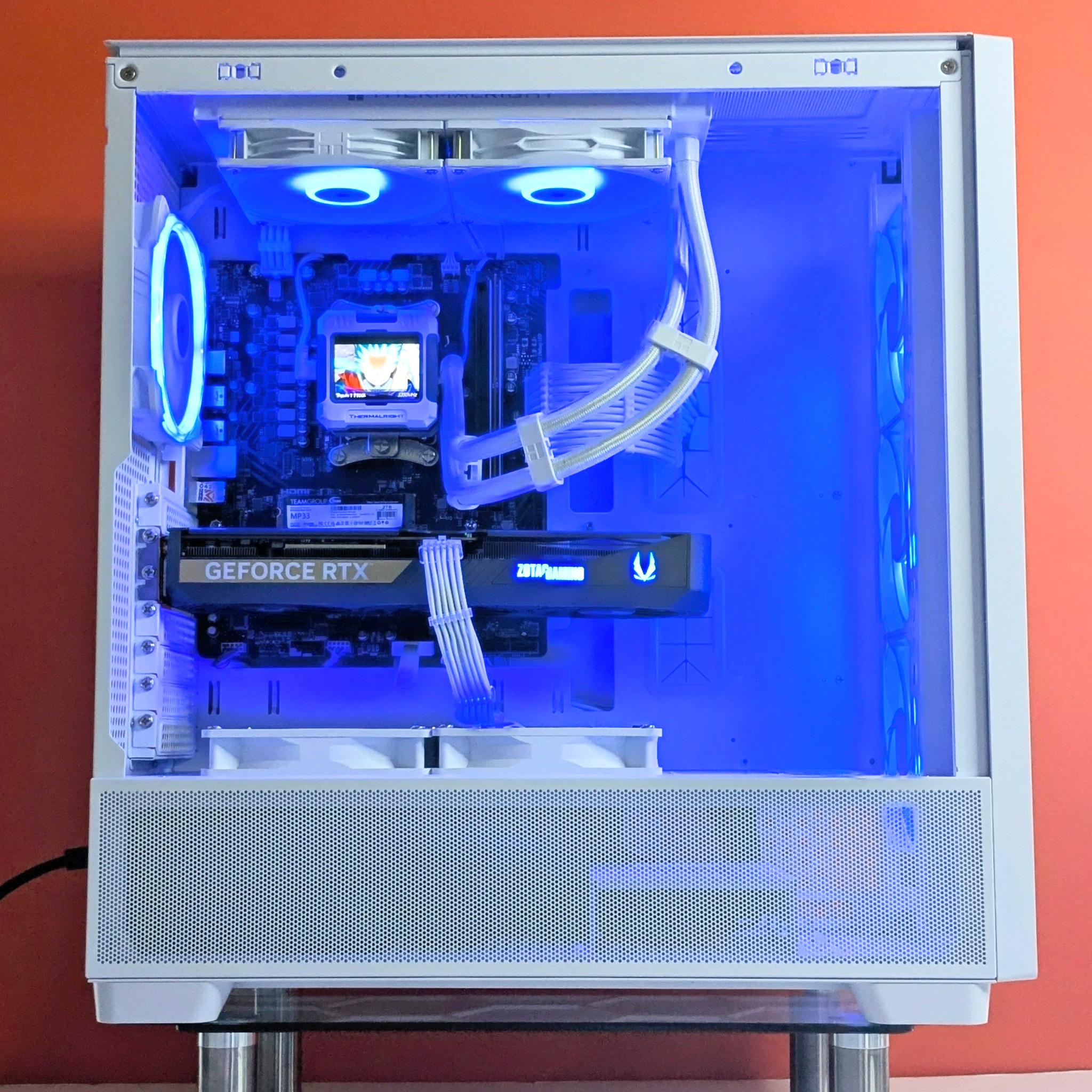 GeForce RTX 5070 Custom Gaming PC - Ryzen 7 7700X, 32GB RAM, 2TB SSD