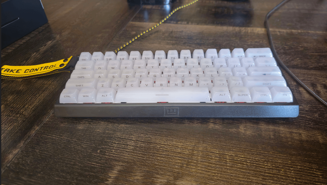 Wooting 60he+ with Geon Raptor Switches installed | Jawa