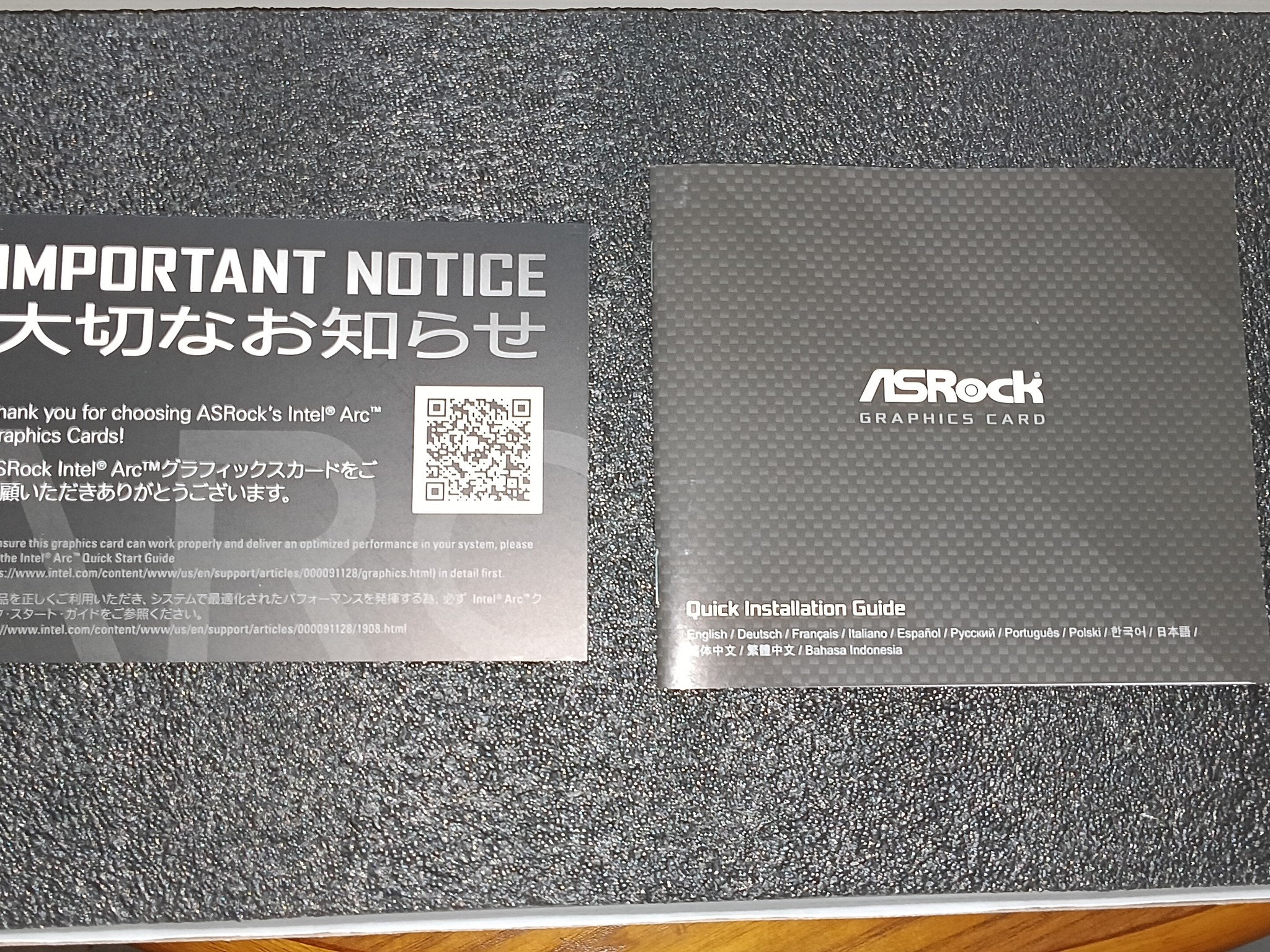 ASRock Phantom Gaming Intel Arc A770 16GB GDDR6 Graphics Card NEW SEALED