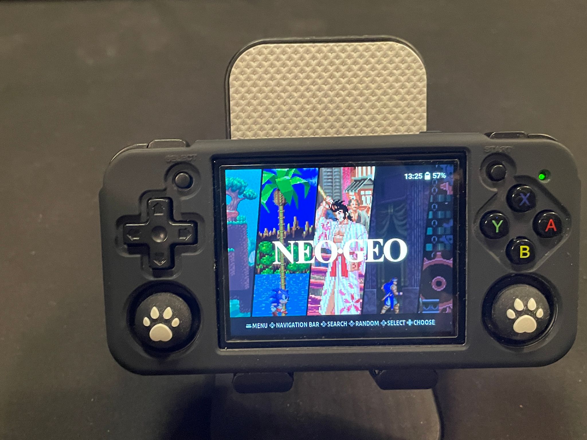 Ambernic Custom Knulli OS Handheld With Accessories