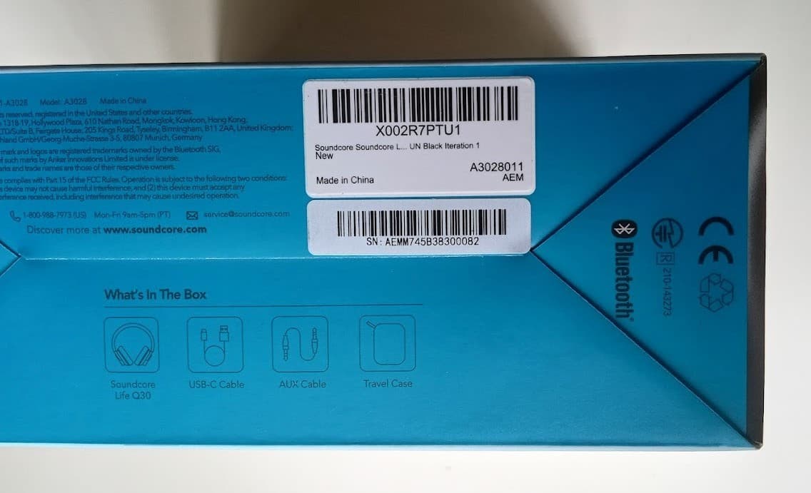 Anker Soundcore Life Q30 Wireless Over Ear Headphone