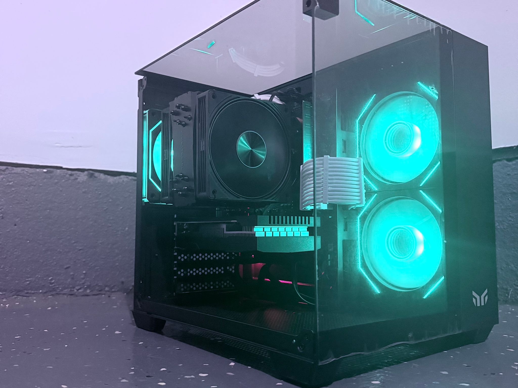 ⚫️"Neon Eclipse"🌈 | 1080p Gaming | RTX 3050 | Ryzen 5 2600 | 16GB Ram | 1TB SSD | Free Shipping