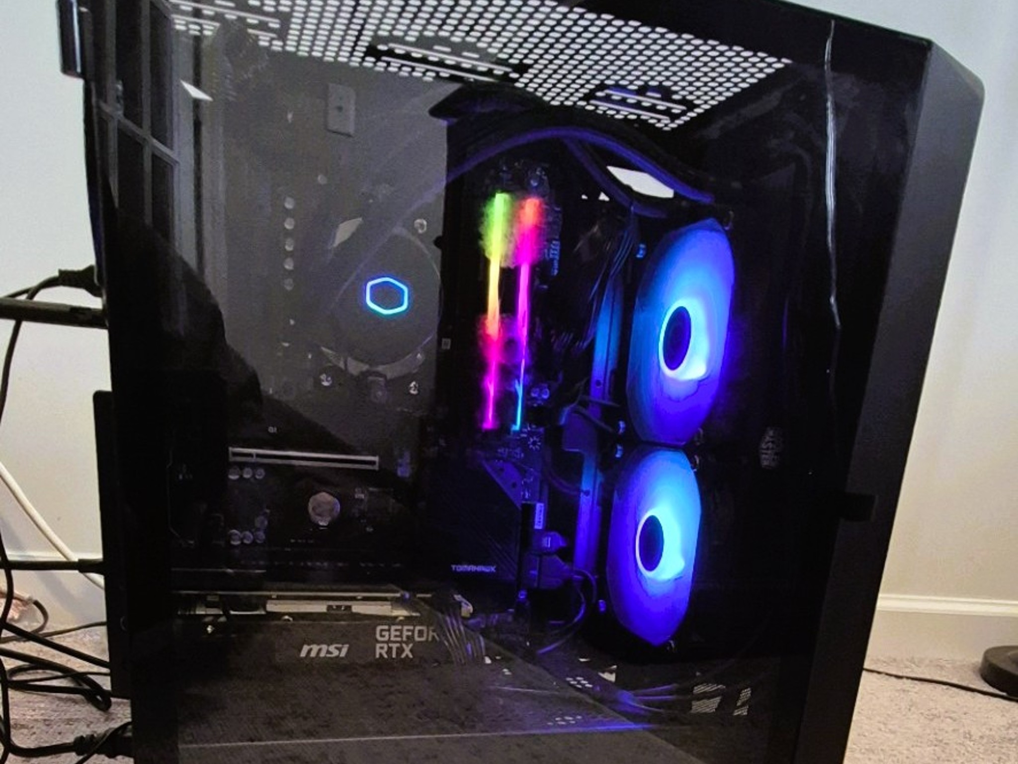 Budget  Ryzen 7 7800X3D Gaming PC, MSI MAG B650 AM5 WiFi, 32GB G.Skill DDR5, MSI NVidia RTX 3050