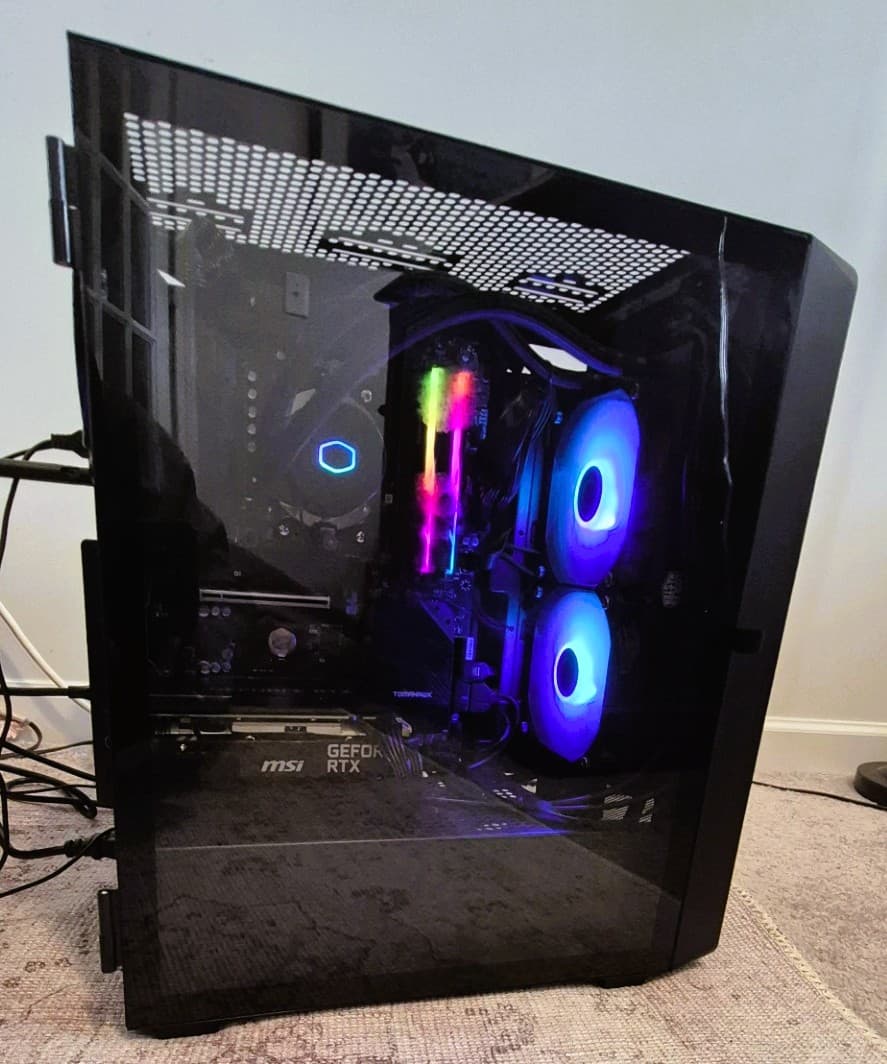 Budget  Ryzen 7 7800X3D Gaming PC, MSI MAG B650 AM5 WiFi, 32GB G.Skill DDR5, MSI NVidia RTX 3050