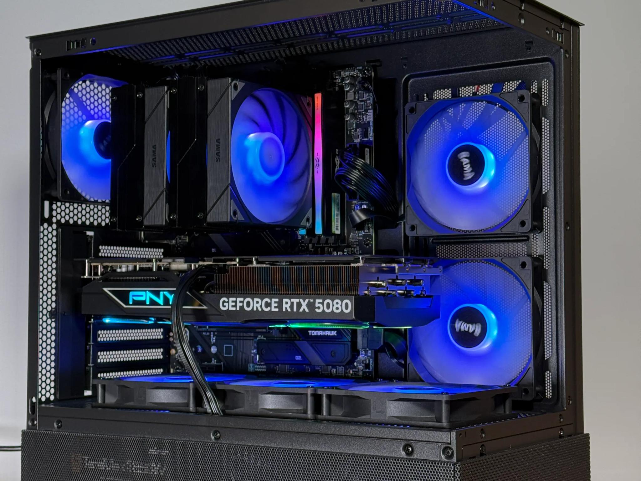 RTX 5080 Ryzen 9800X3D 64GB DDR5 4TB NVME GAMING PC