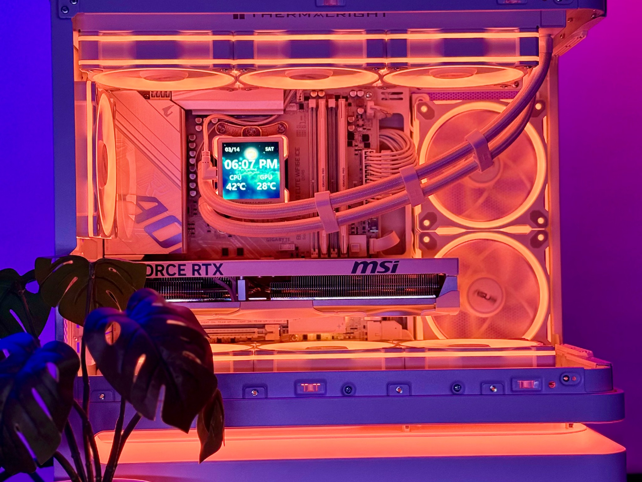 Shook PC Stay Frosty 💎 Ryzen 9850X3D | 5070 Ti OC 16GB | 32GB DDR5 6400MHz CL32 | 2TB SSD NVMe m.2