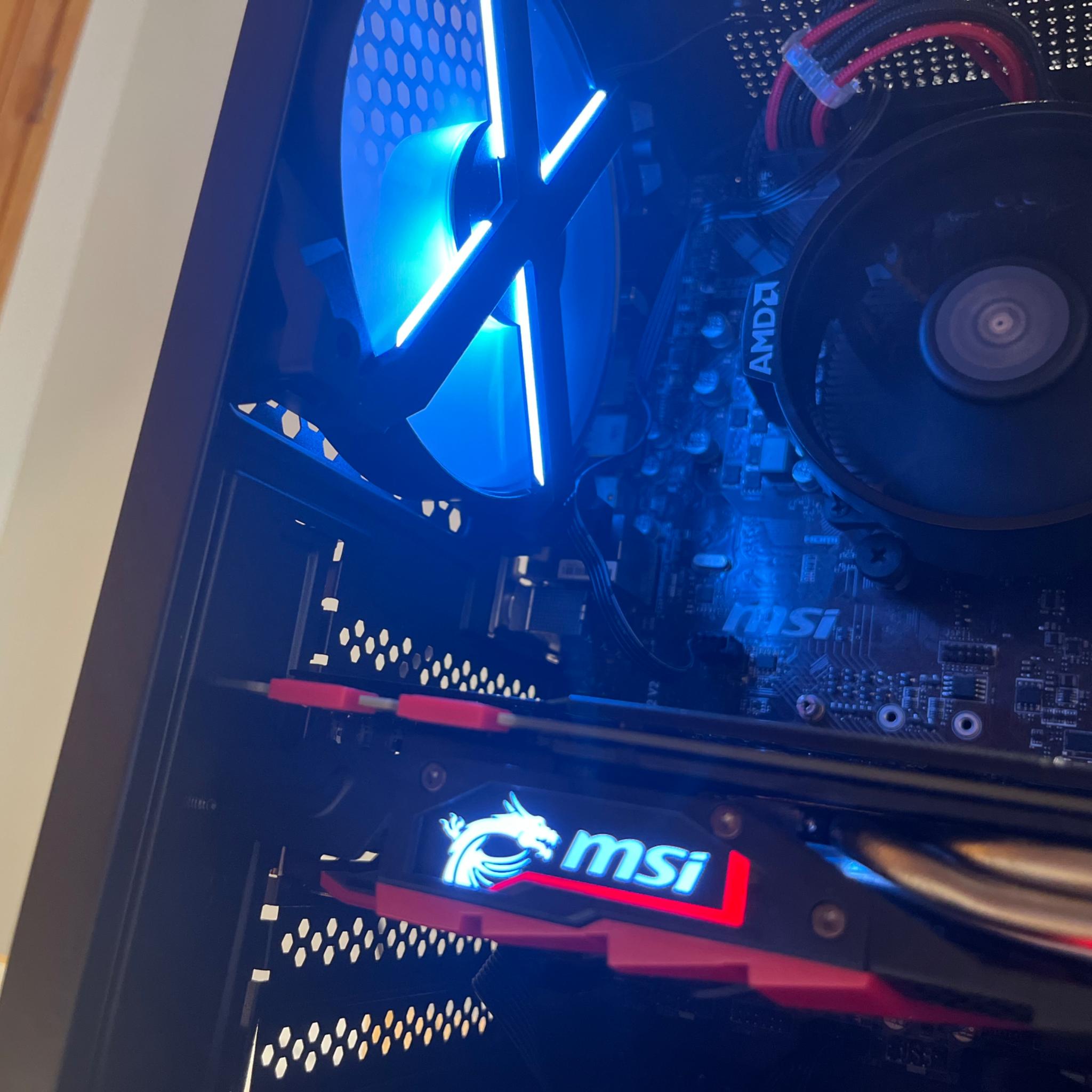 GTX 1080 | Ryzen 5 2600 | 16 GB RAM | Demon King 😈 👑  Gaming PC