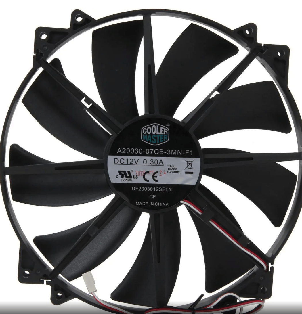 NEW COOLER MASTER MEGAFLOW 200mm SILENT CASE FAN