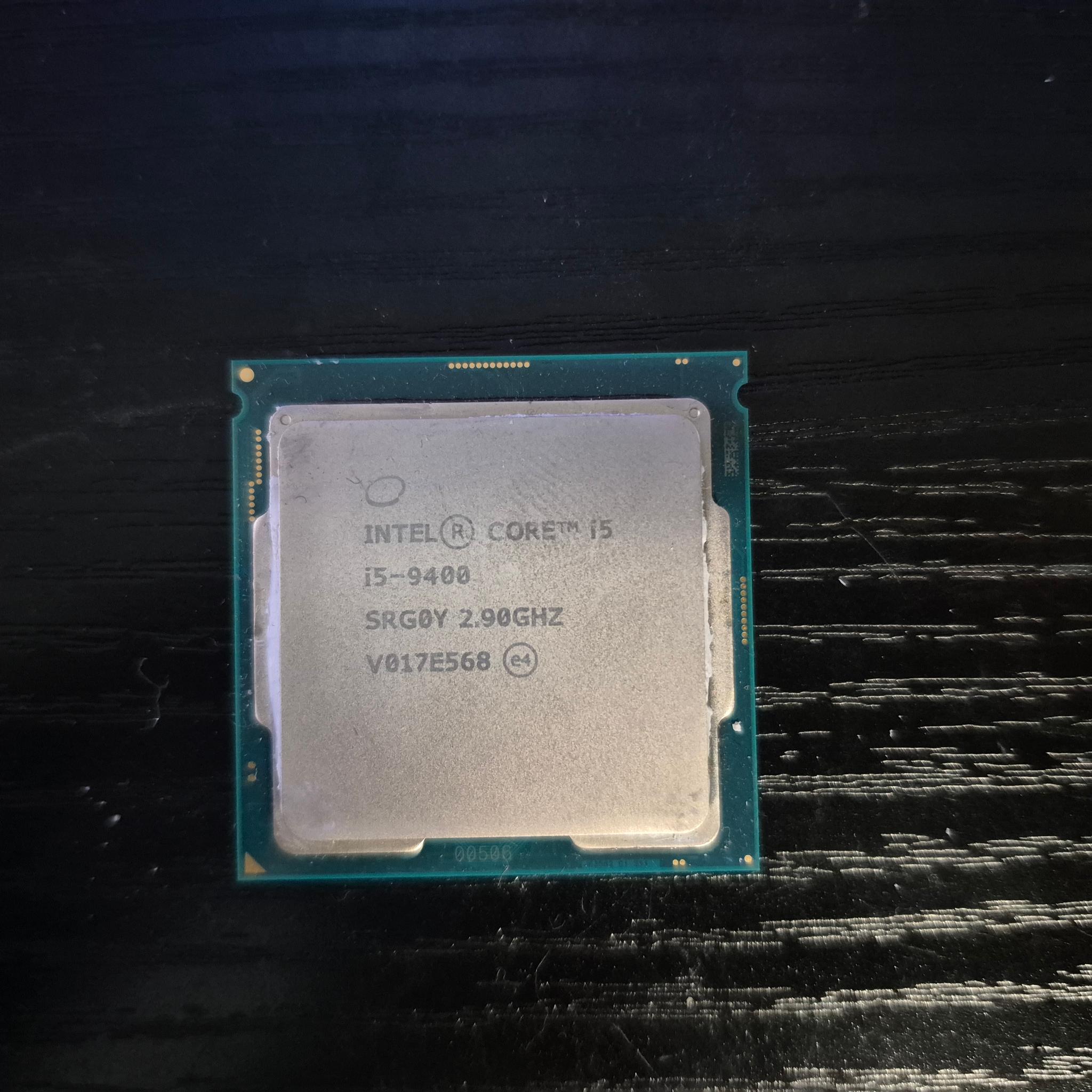 Intel Core i5-9400 6 Core CPU, Tested, Working