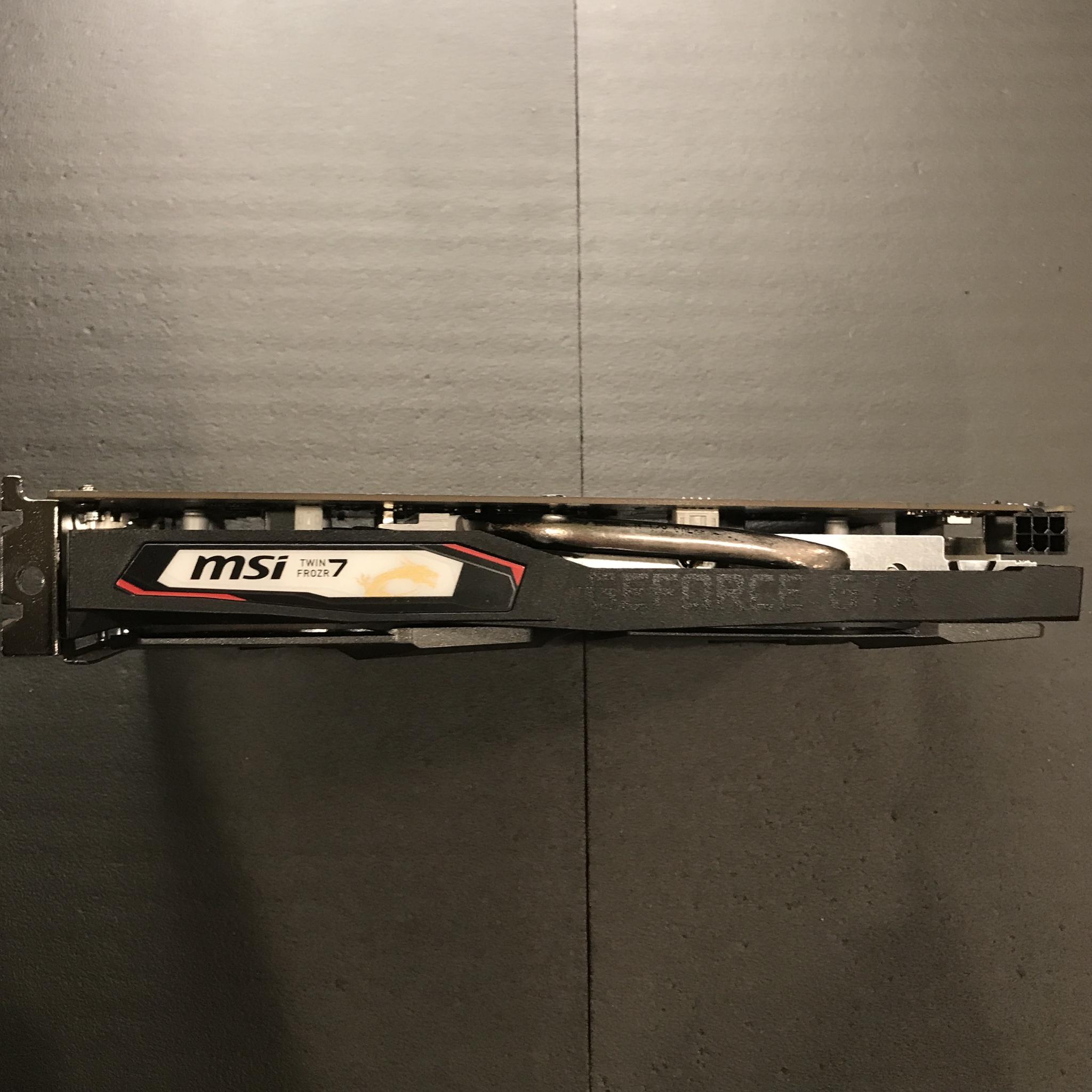 Used MSI GeForce GTX 1650 4 GB *NO BOX*