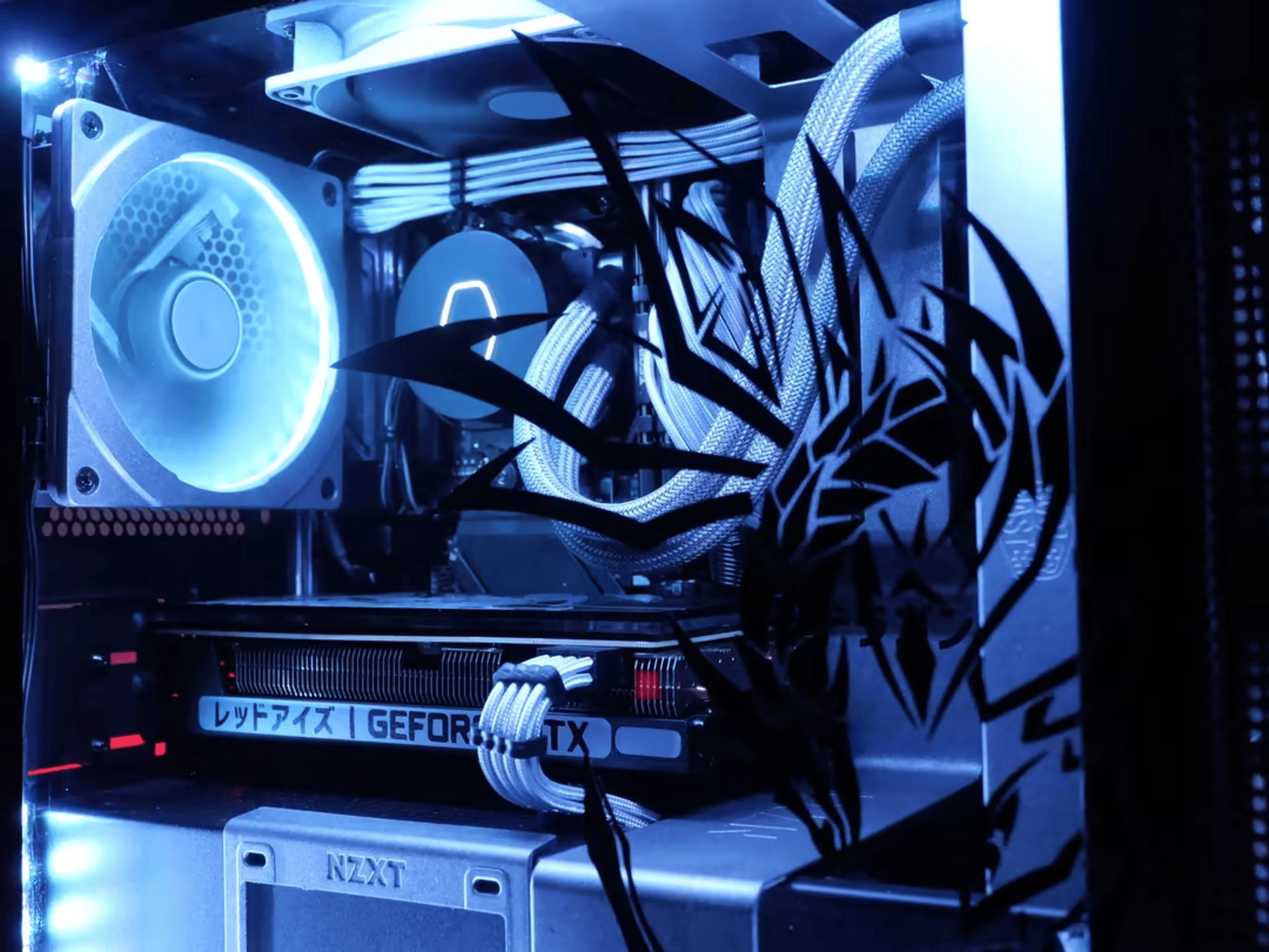 "BLK MTL DRGN" | Ryzen 5 3600, RTX 3060, 1tb nvme ITX build