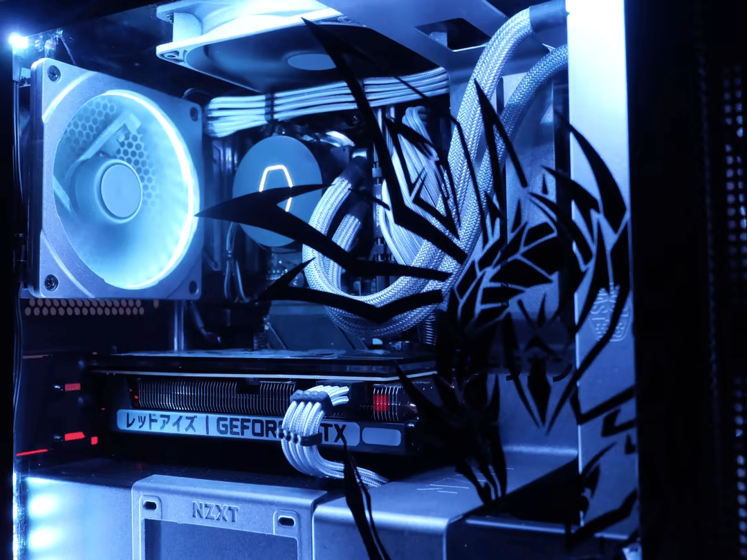 "BLK MTL DRGN" | Ryzen 5 3600, RTX 3060, 1tb nvme ITX build