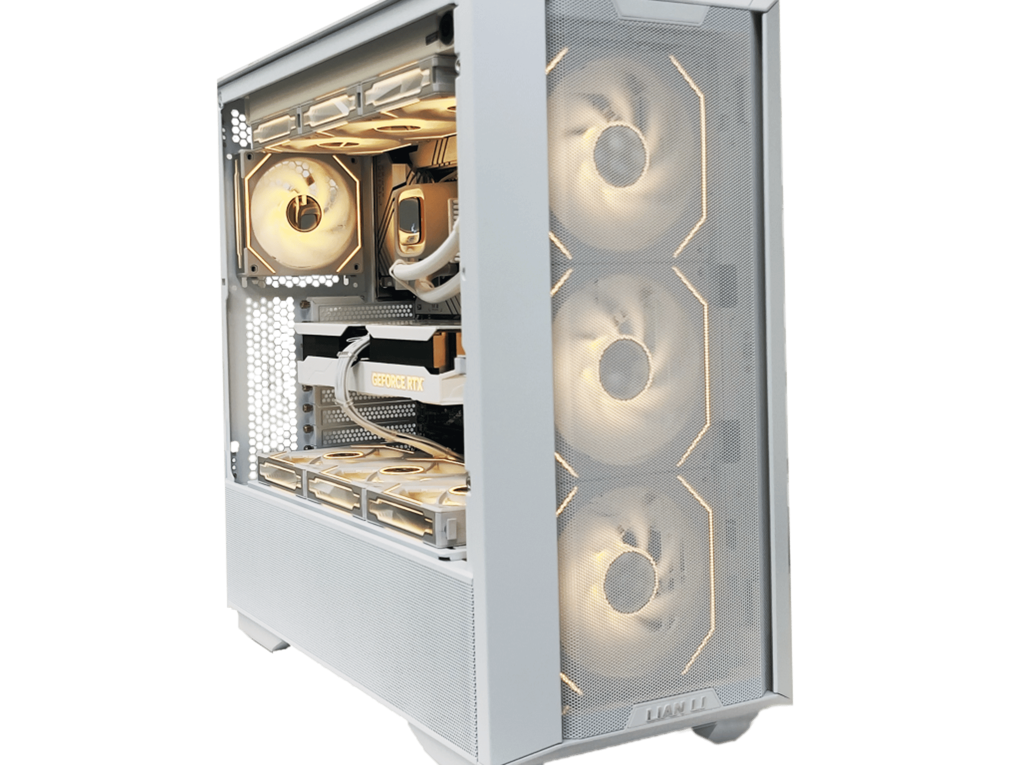 ☀️The Solar Warden White Gaming PC☀️ RTX 4070 12GB | i9-13900KF | 32GB DDR5 | 1T M.2 | ...