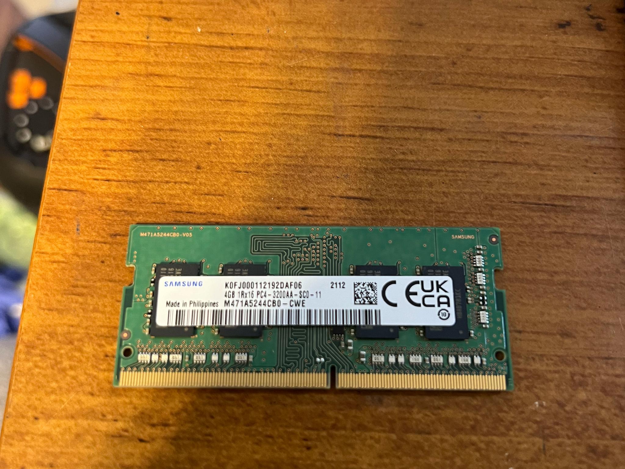 Samsung 8GB (2x4GB) DDR4 3200Mhz Laptop Memory
