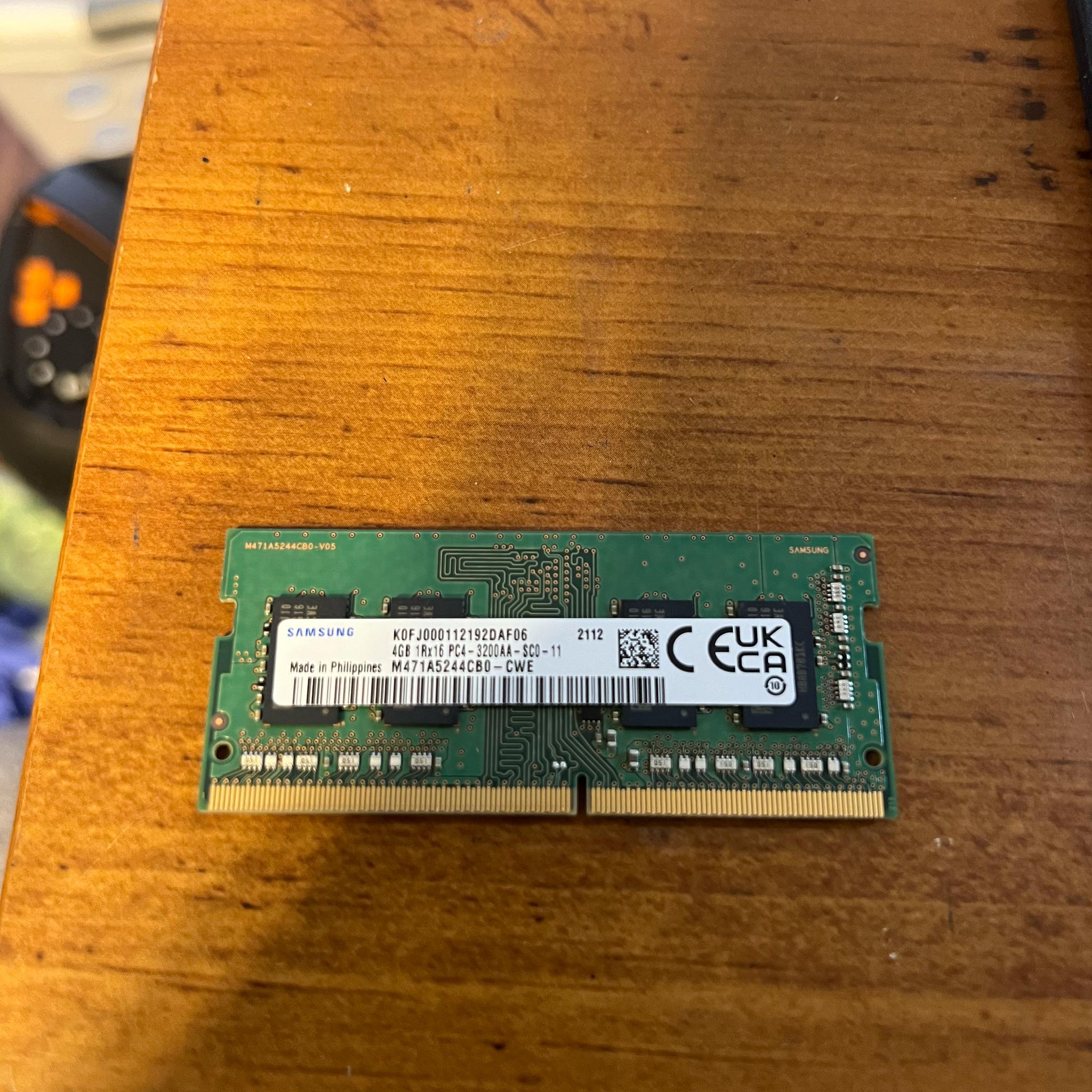Samsung 8GB (2x4GB) DDR4 3200Mhz Laptop Memory