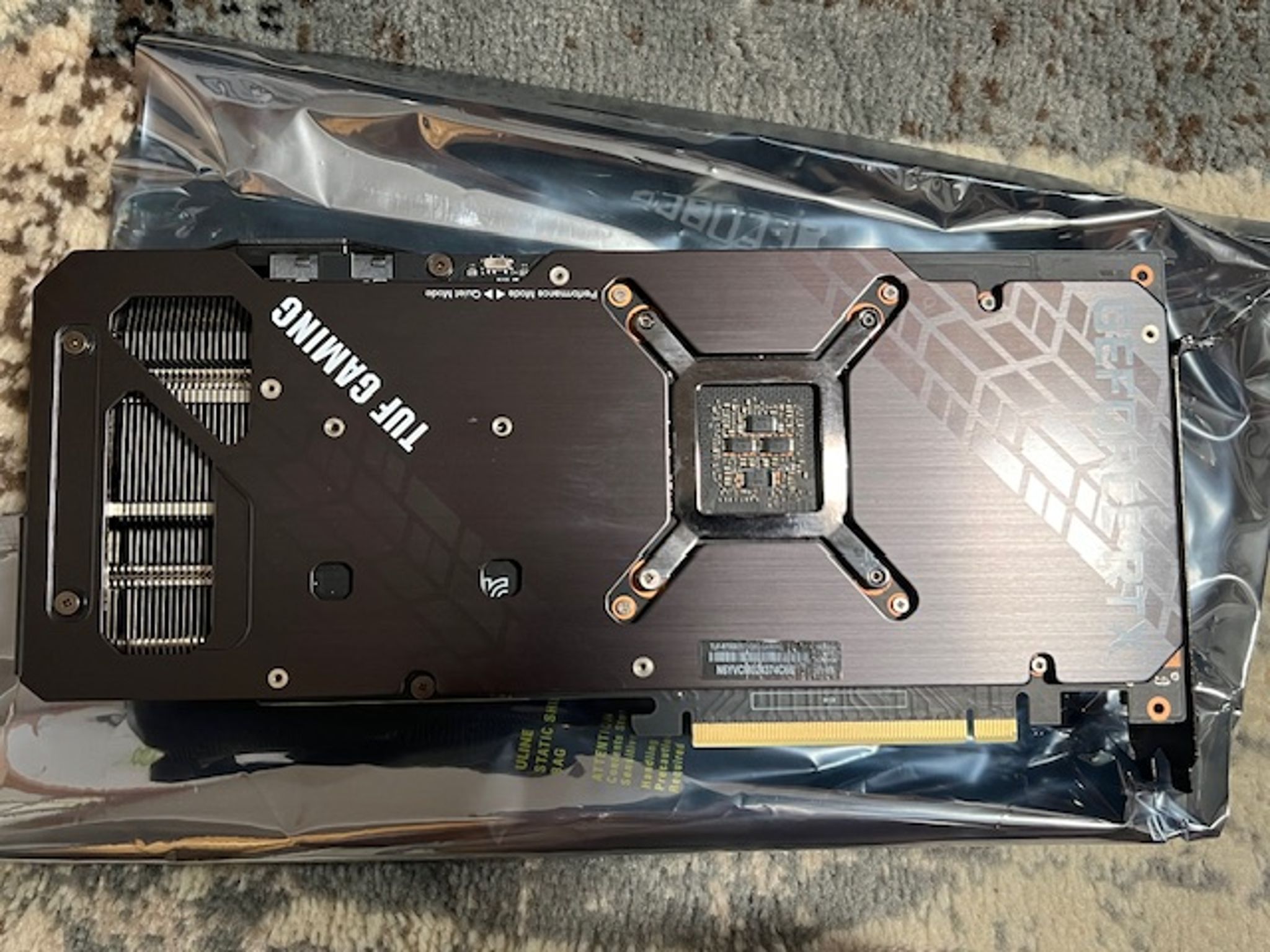 ASUS NVIDIA GeForce RTX 3070 Ti TUF Gaming Overclocked Triple-Fan 8GB GDDR6X PCIe 4.0 Graphics Card