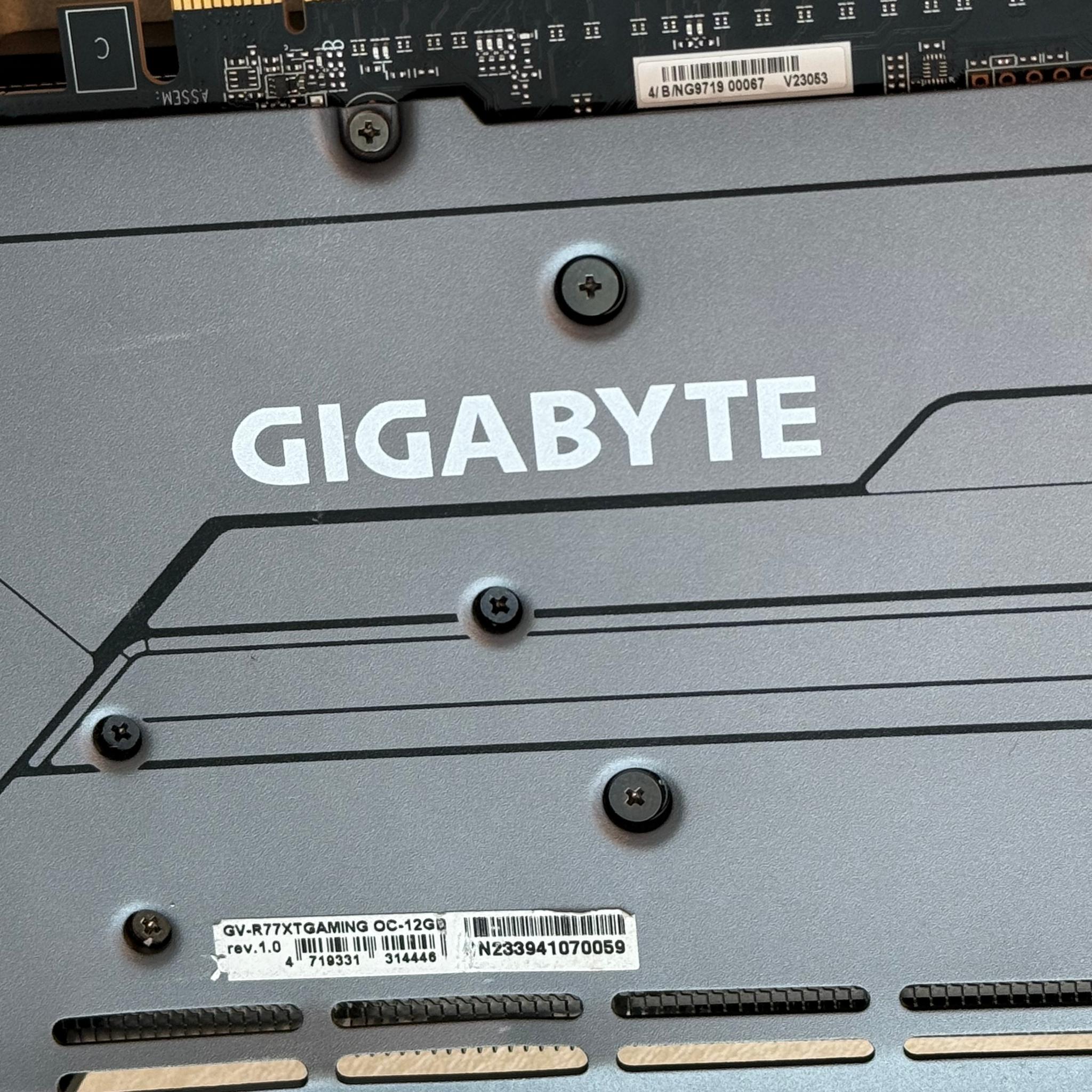 For Parts RTX 5070 and RX 7700XT