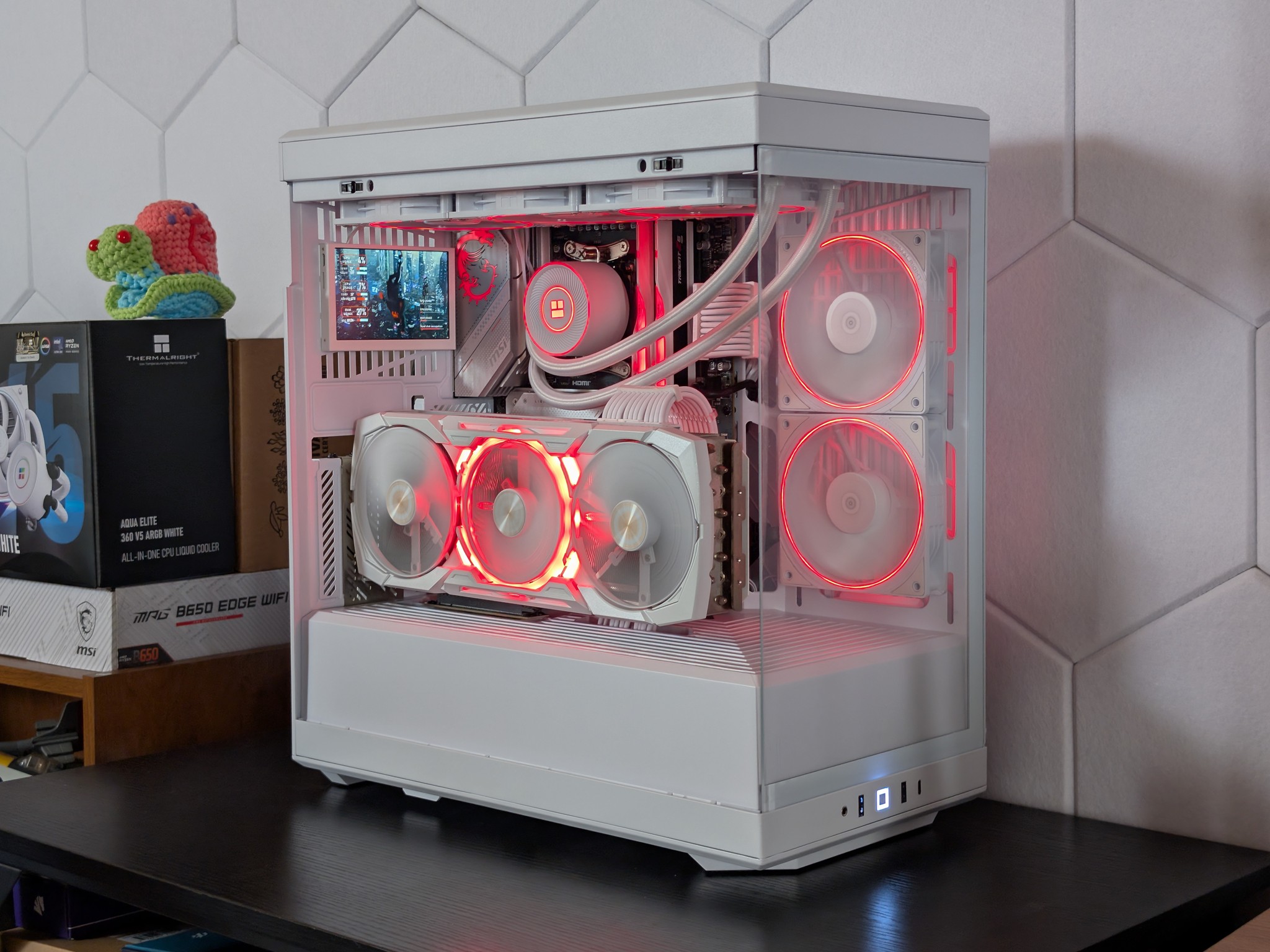 🐻‍❄️🤍 4K Gaming Beast | RX 7900XTX | Ryzen 7 9800X3D | 2TB SSD | 32GB RAM | WiFi 6 & BT 🤍🐻‍❄️
