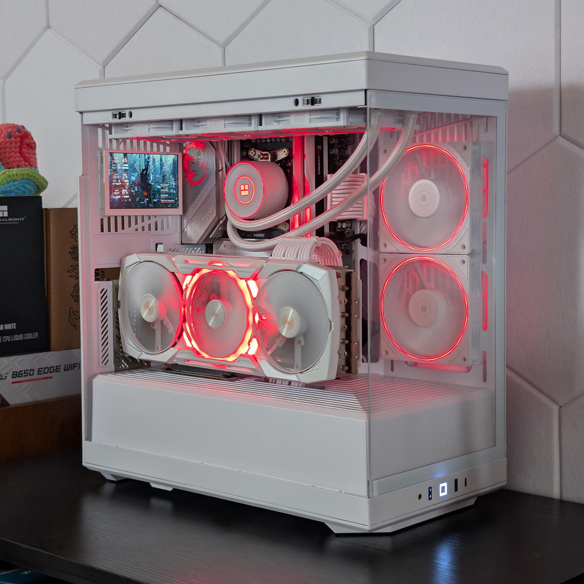 🐻‍❄️🤍 4K Gaming Beast | RX 7900XTX | Ryzen 7 9800X3D | 2TB SSD | 32GB RAM | WiFi 6 & BT 🤍🐻‍❄️