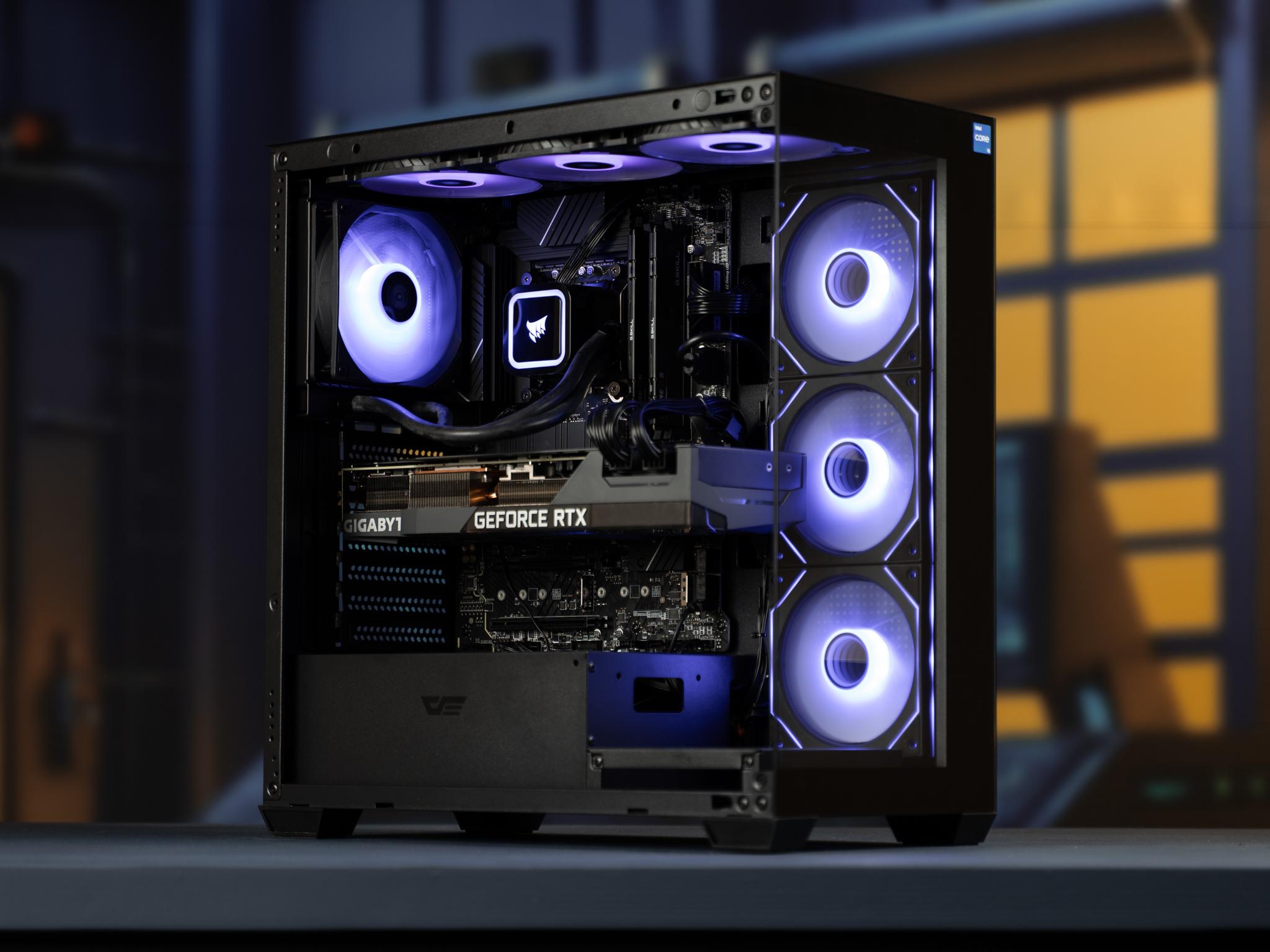 “Nebulor I” RTX 3080 Ti Intel Core i5 14400F 32GB 1TB Windows 11 Workstation Gaming PC