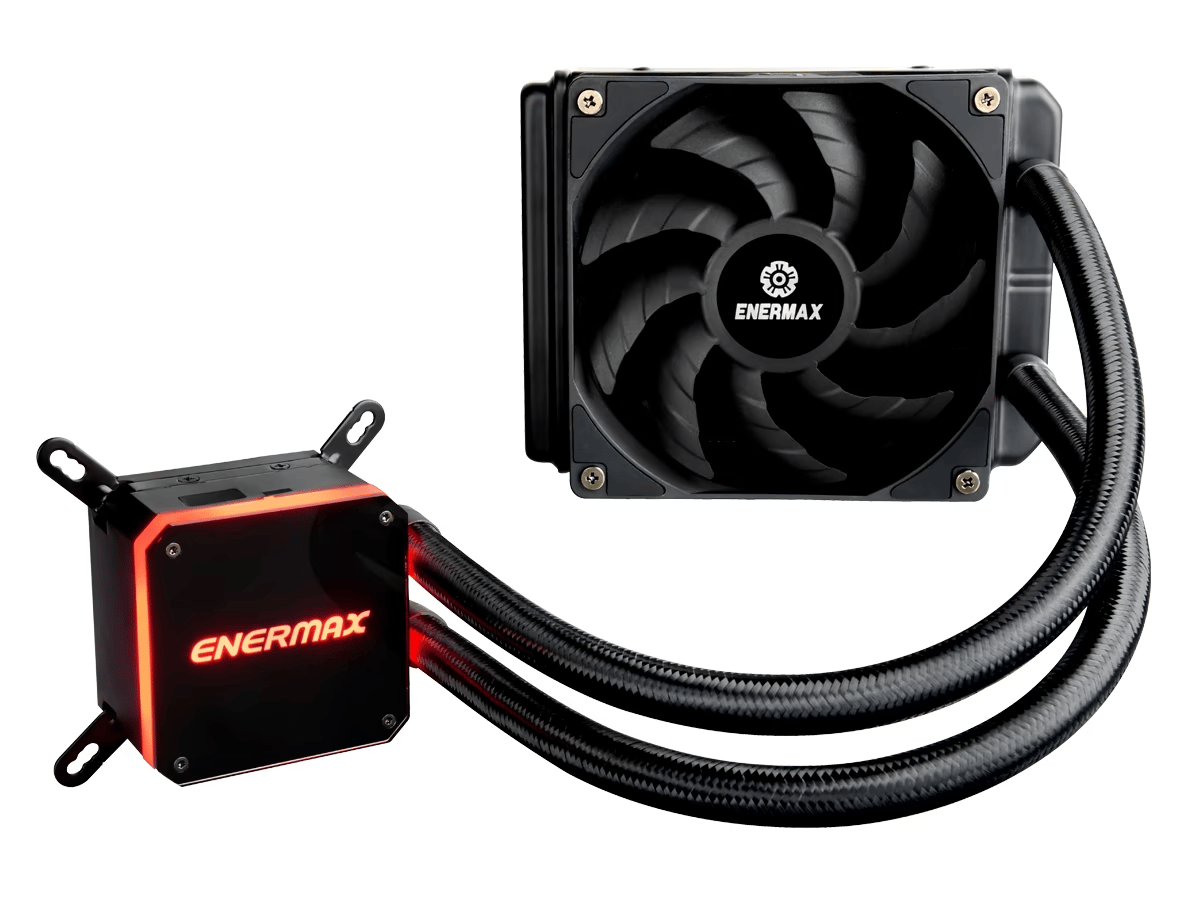 Enermax LIQMAX III 120mm Performance RGB All-in-One CPU Liquid Cooler - AM5 & LGA 1700 Kit Included