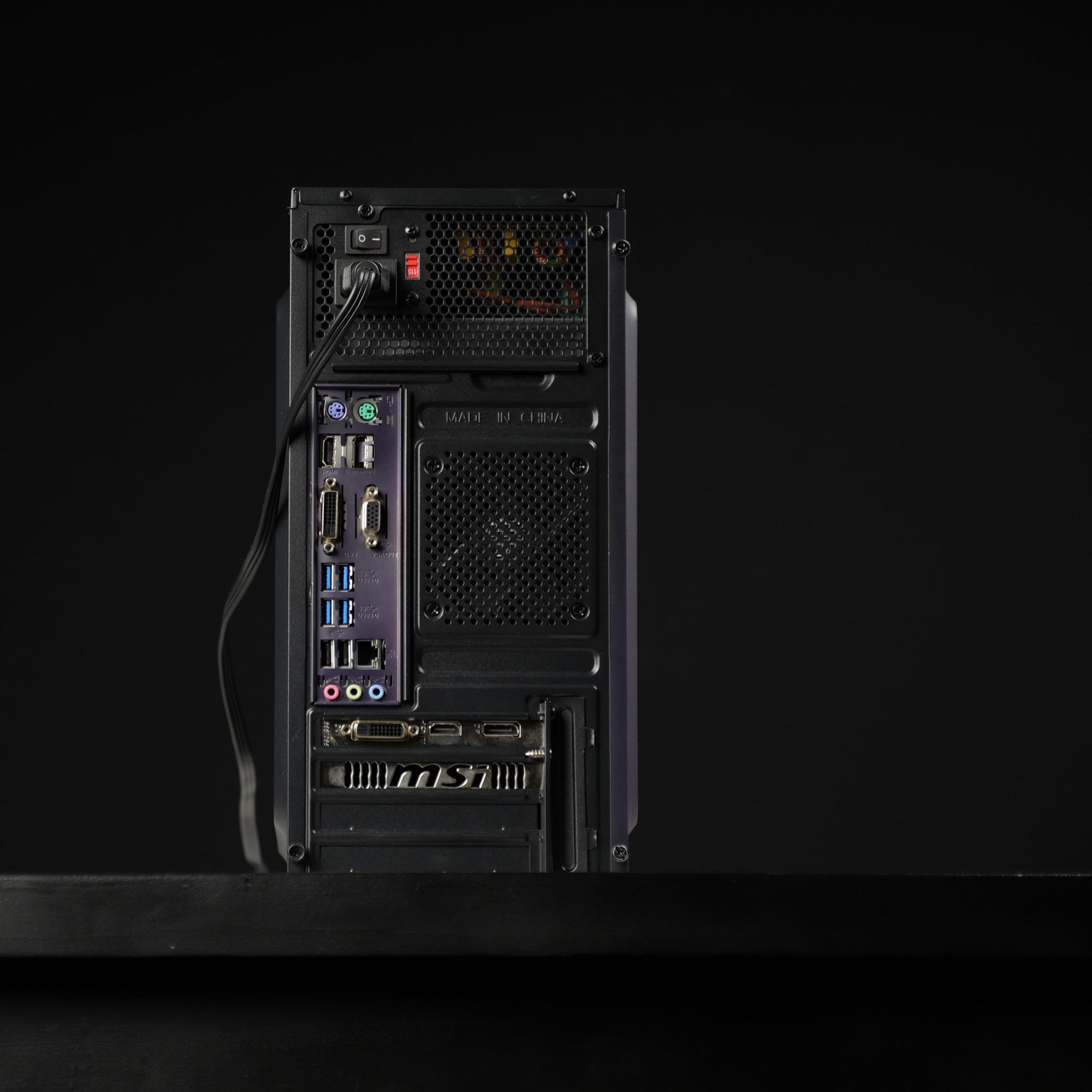 \ SF-05 / GTX 1060 Intel Core i5 6600K 16GB .9TB Windows 11 Gaming PC Powerhouse