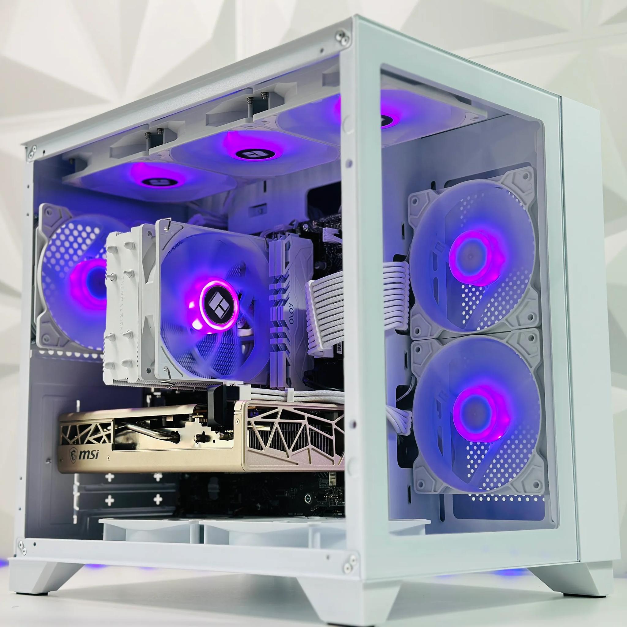 🤍🏔️❄️🌨️Alaska 🐻🌲AMD RX 5700 XT 8GB❄️Intel 12100F❄️16GB DDR4❄️1TB NVME SSD