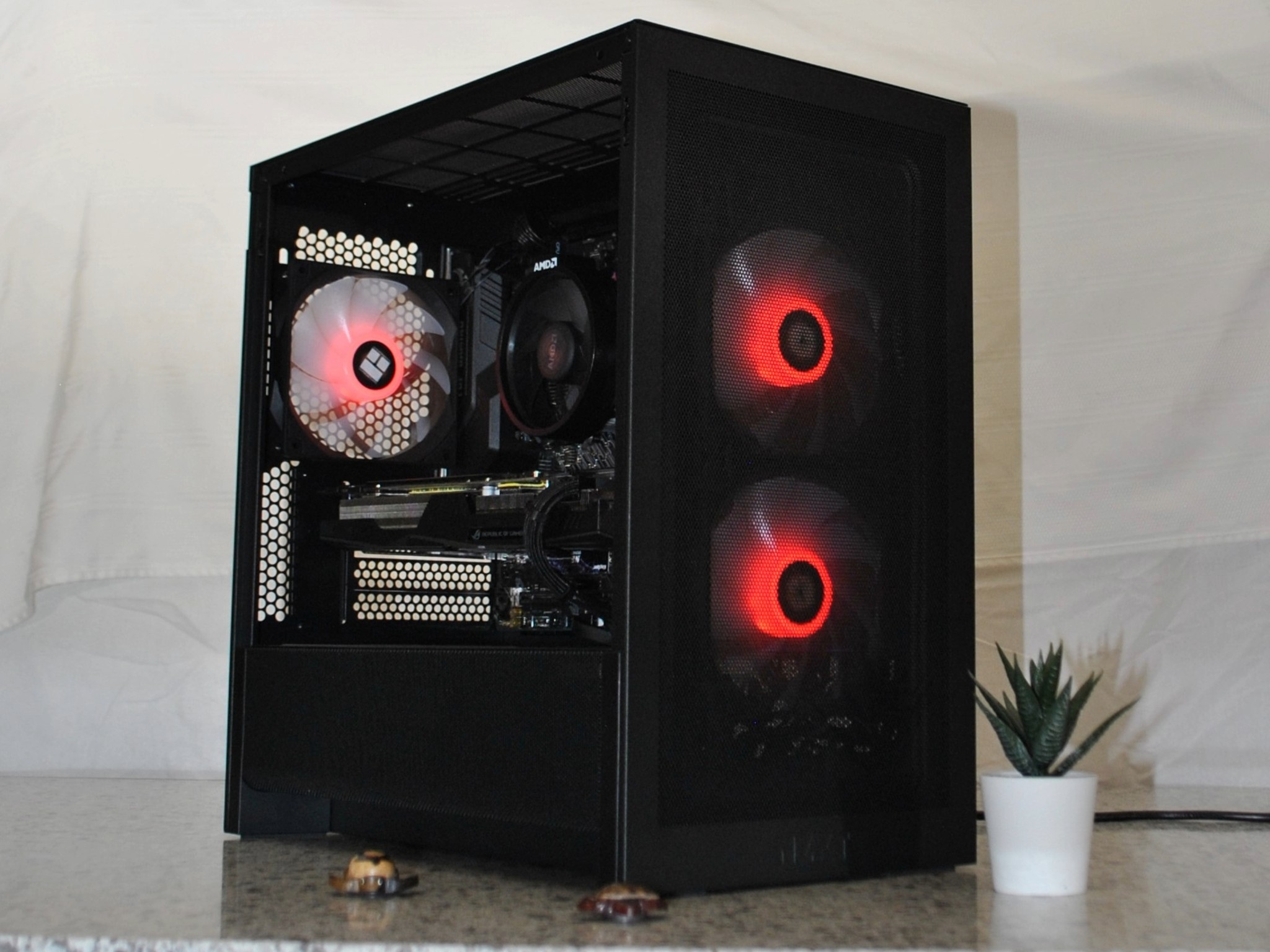 🧊🌑Midnight Ice | Ryzen 5 2600 | GTX 1070 | 16GB DDR4 RAM | 512GB SSD |