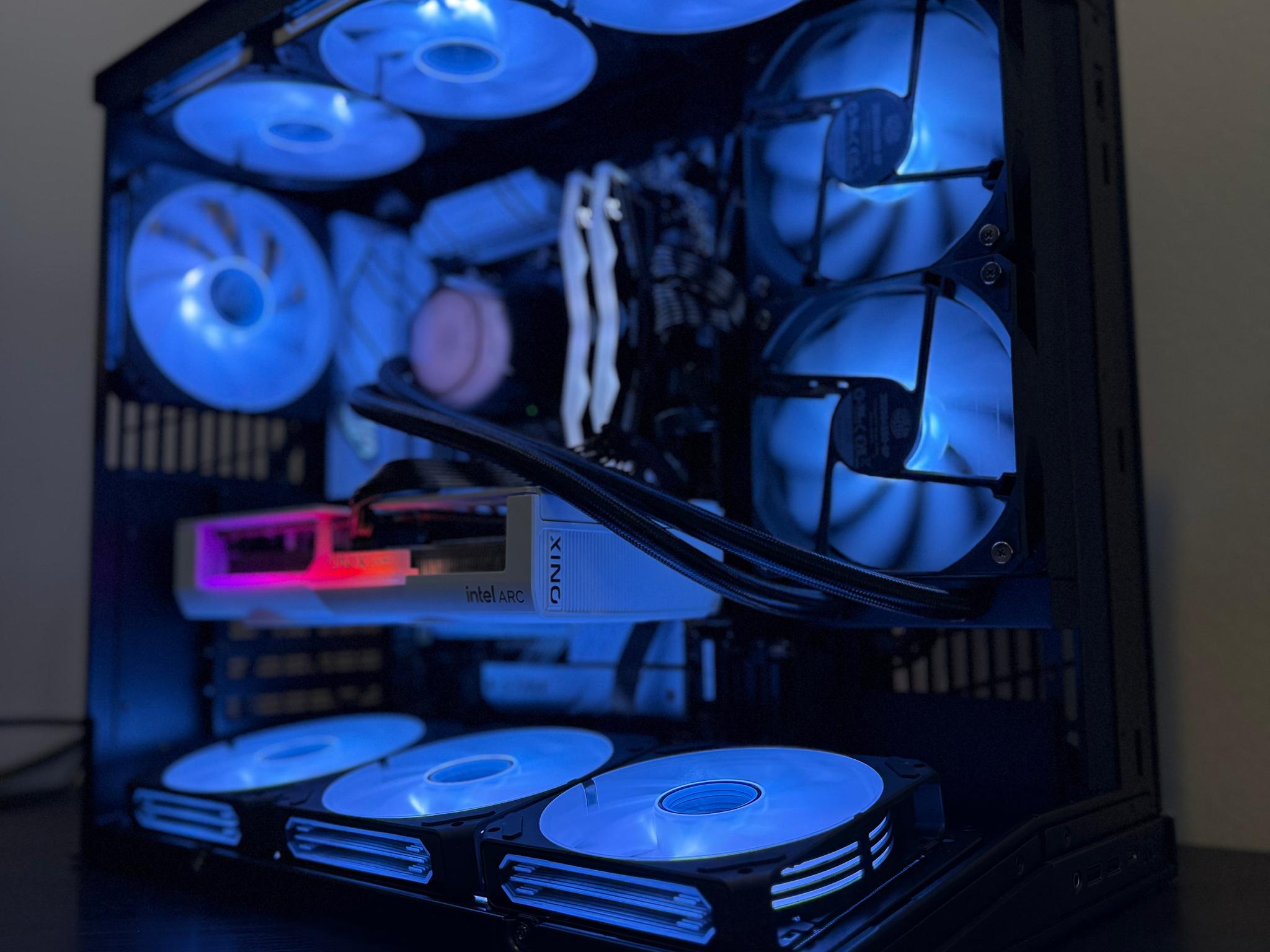 1440p/1080p Gaming PC: Intel Arc B580 - Ryzen 5 9600X-16gb ddr5-AIO cooled CPU
