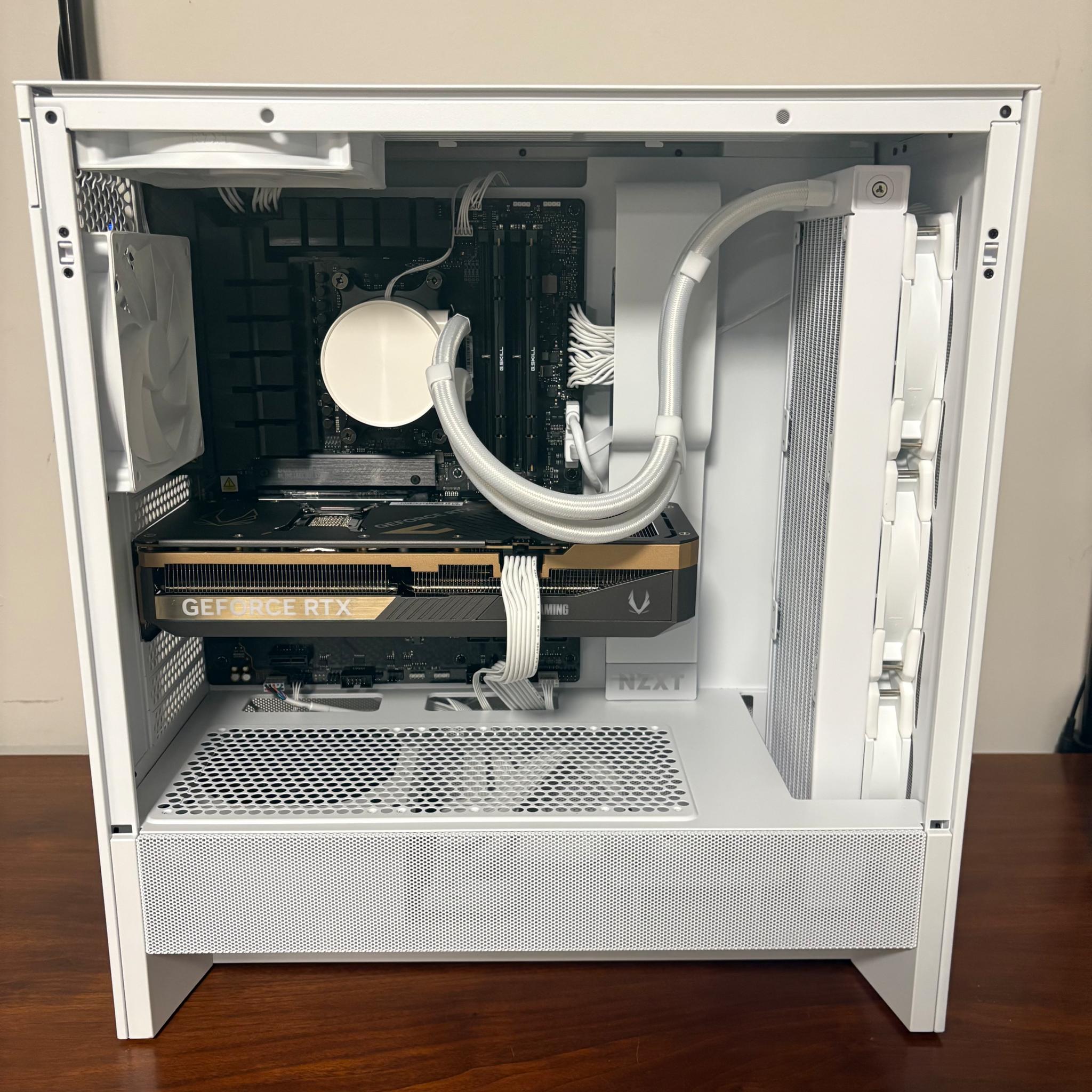 RTX 5070TI | Ryzen 5 7600X3D | 32GB DDR5 | 2TB SSD | 850W PSU | 360MM AIO | 5x 120mm Fan | NZXT H5