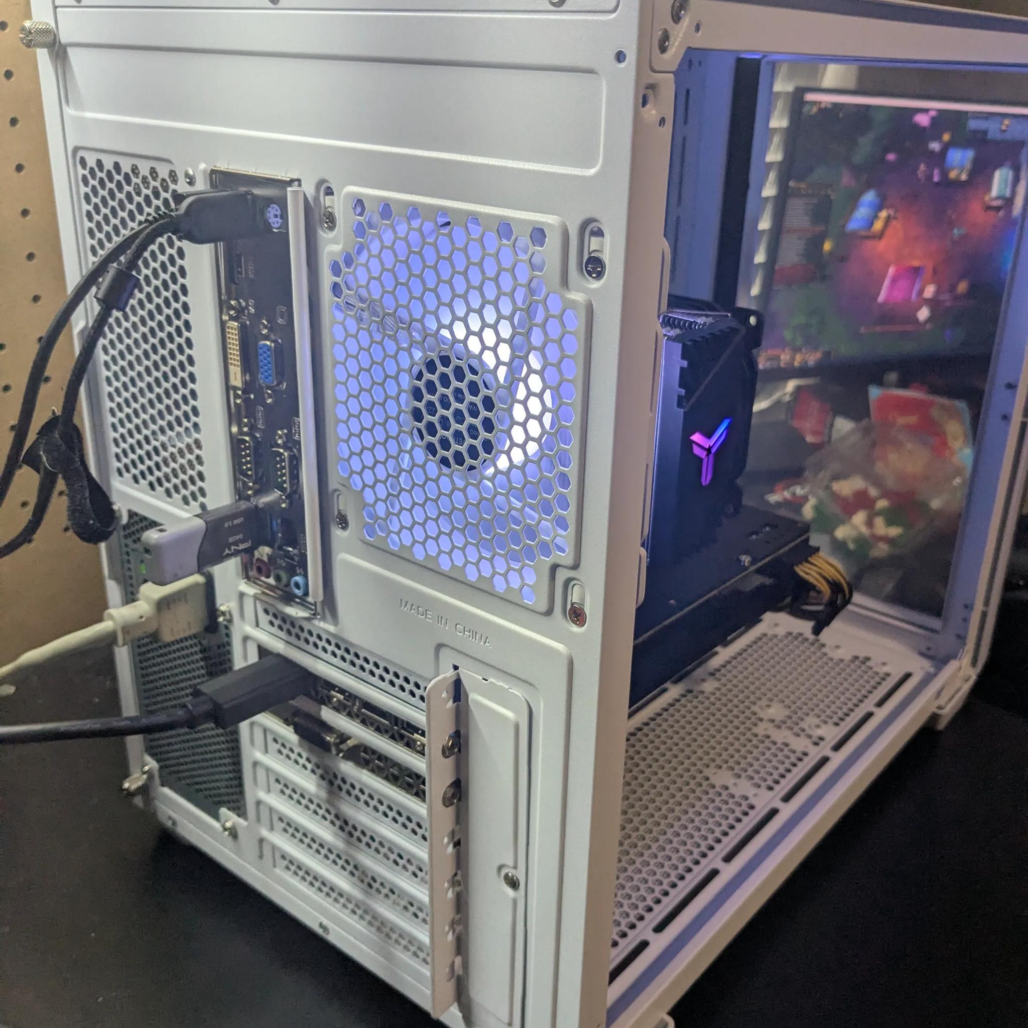 100 FPS Fortnite | 180 Day Warranty | RGB, WiFi, i5-4590, GTX 970 4GB, 16GB RAM, 500GB SSD, Win10