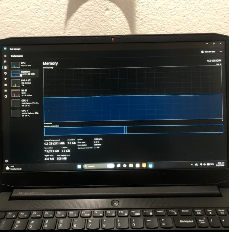 Lenovo IdeaPad Gaming 3 – Ryzen 5 5600H | GTX 1650 | 16GB RAM | 120Hz Display