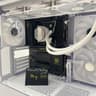 Lian Li CG237 Tempered Glass ATX Mid-Tower Case with 360 AIO and MSI Mag X870E Tomahawk WiFi