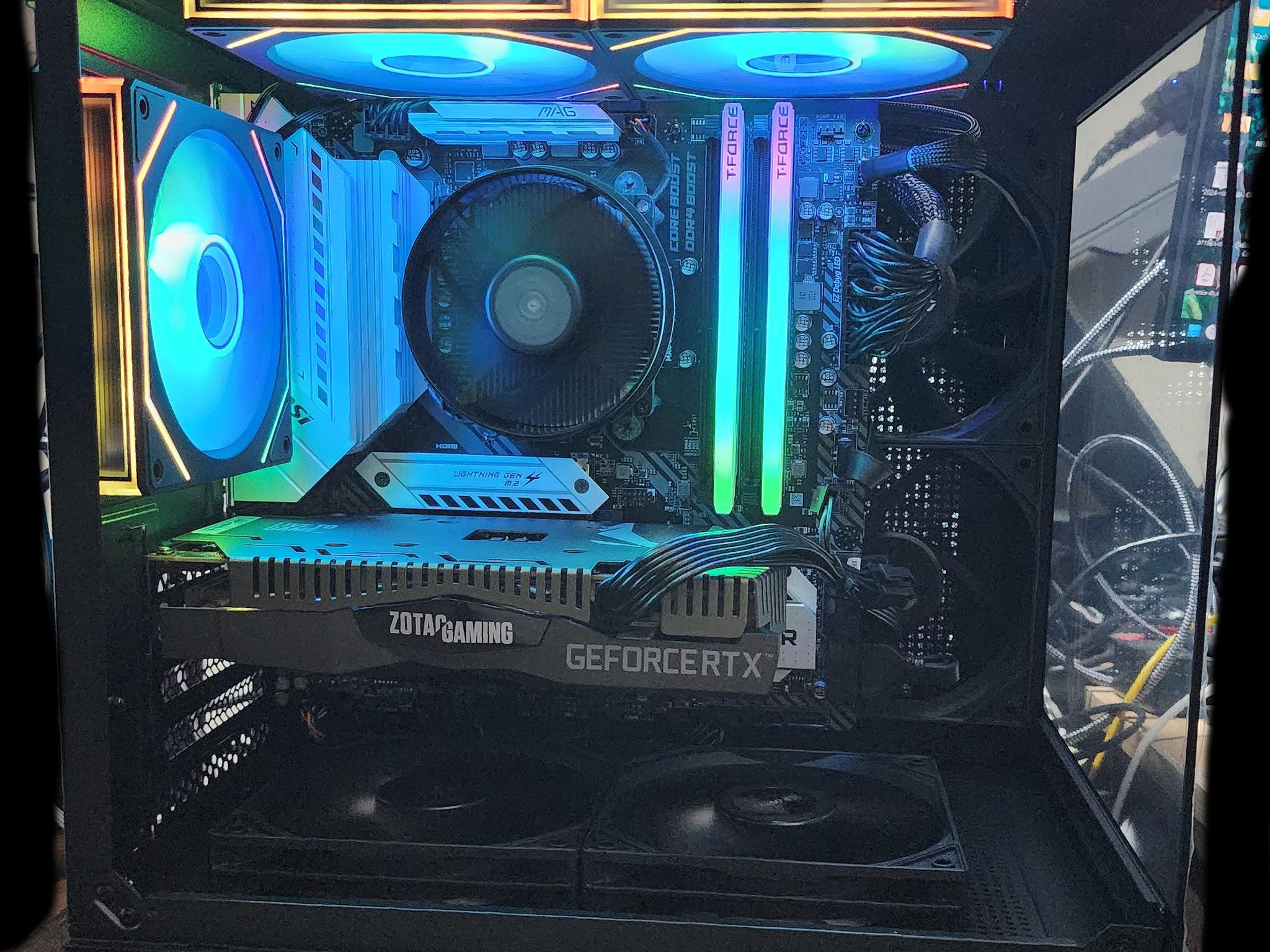 Gaming PC AMD Ryzen 5 3600x Zotac GeForce 2060 Gaming 10k+ Games Dual Boot Emulation