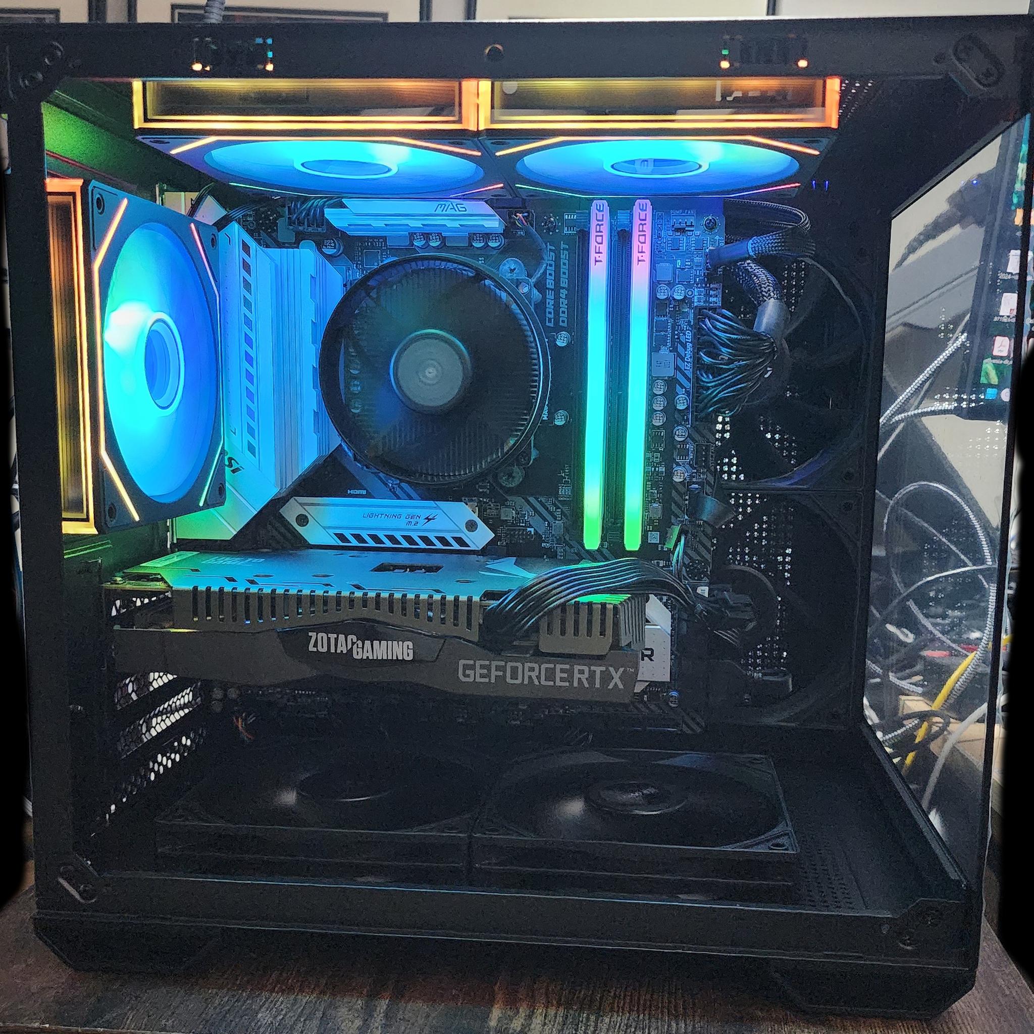 Gaming PC AMD Ryzen 5 3600x Zotac GeForce 2060 Gaming 10k+ Games Dual Boot Emulation