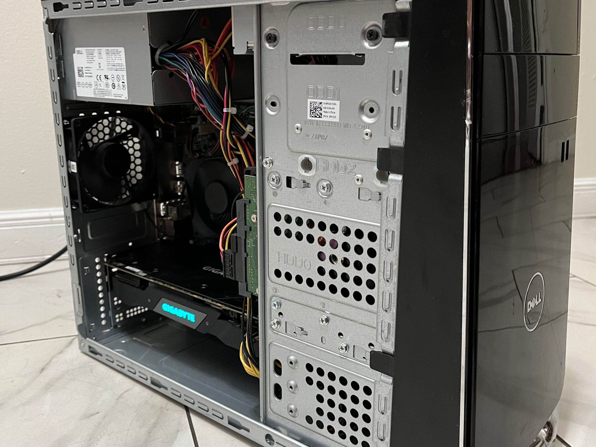 NVIDIA RTX 2070, Intel i7-6700, 16GB RAM, 750 GB Storage - Dell Gaming PC w/Wi-Fi, BT