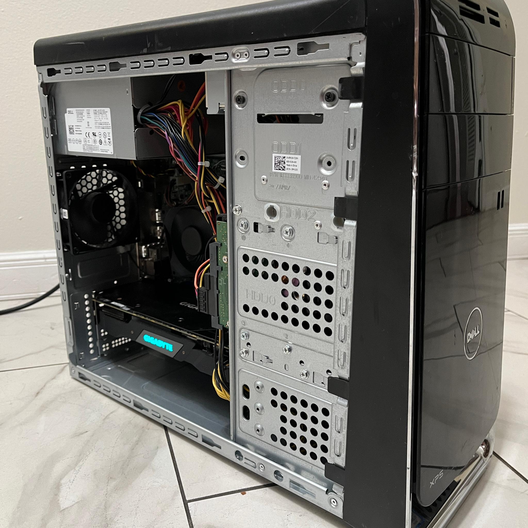 NVIDIA RTX 2070, Intel i7-6700, 16GB RAM, 750 GB Storage - Dell Gaming PC w/Wi-Fi, BT